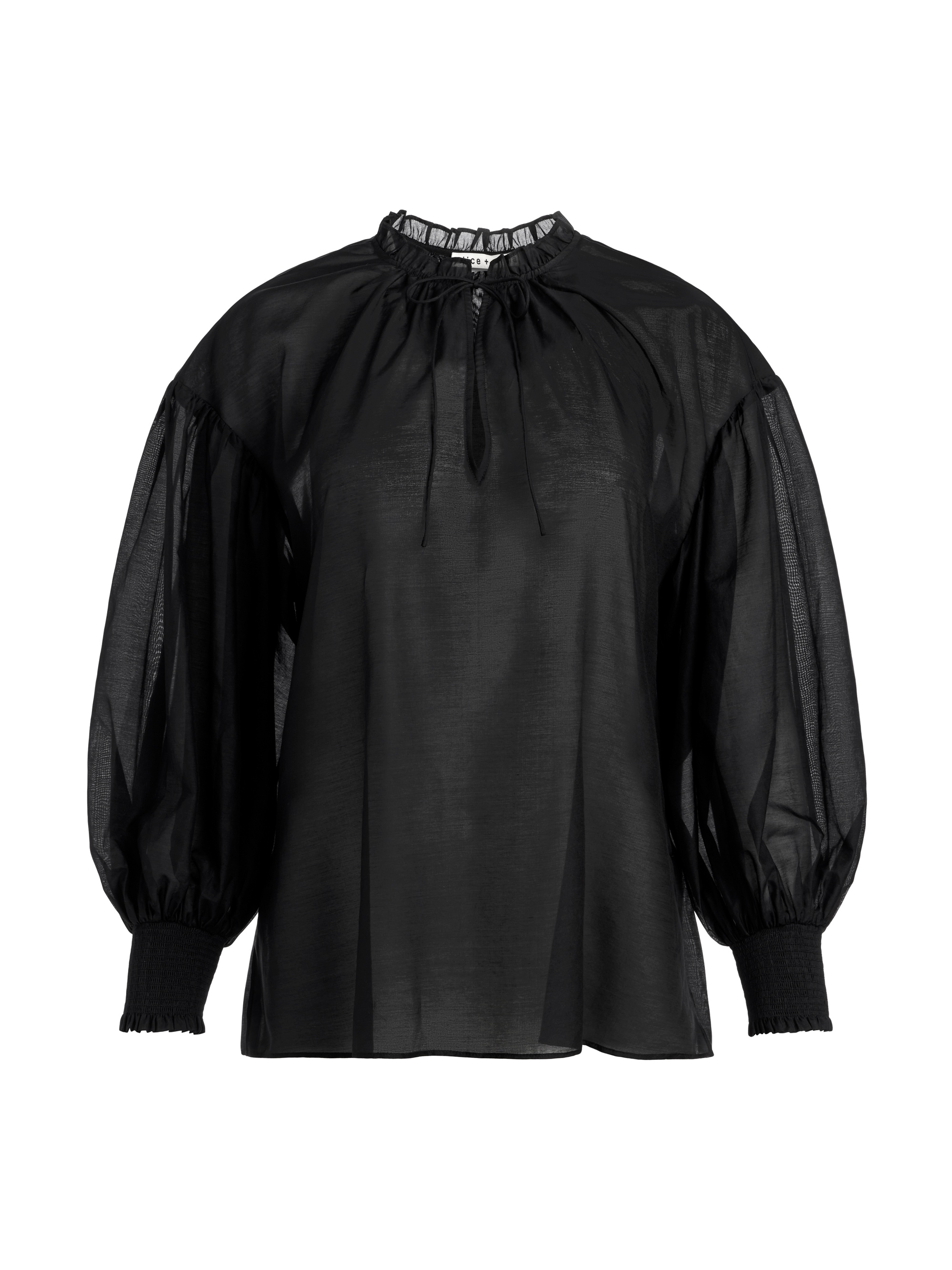 JULIUS VOLUMINOUS BLOUSON SLEEVE BLOUSE - 1