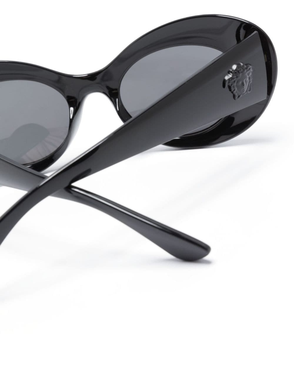 La Medusa oval-frame sunglasses - 3