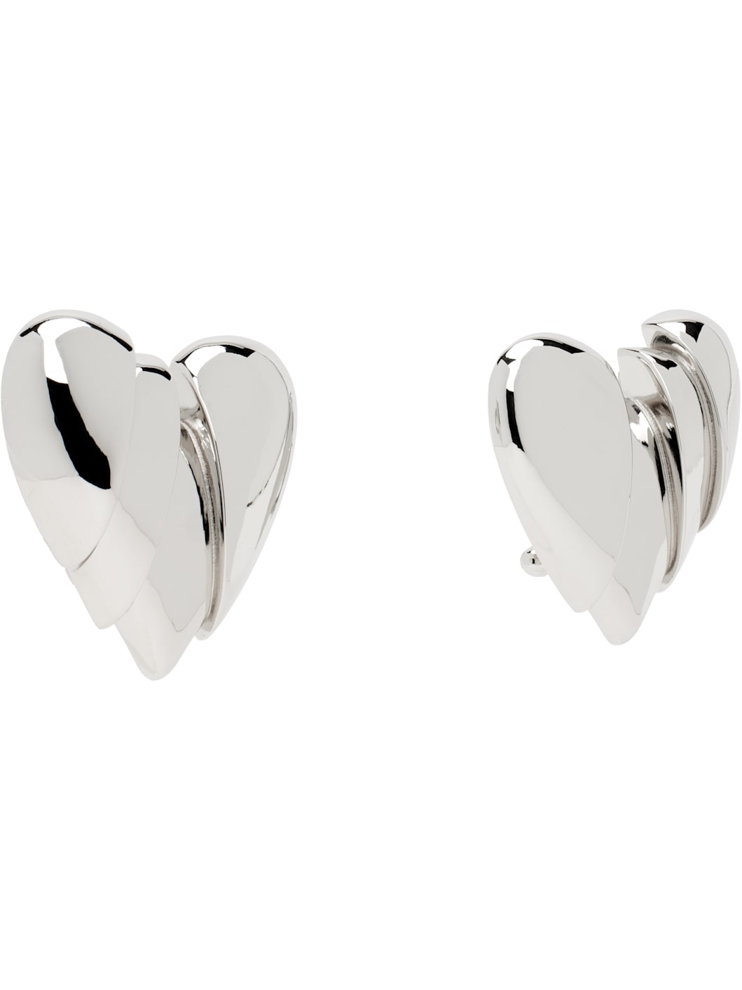 Silver Heartbreaker Earrings - 2