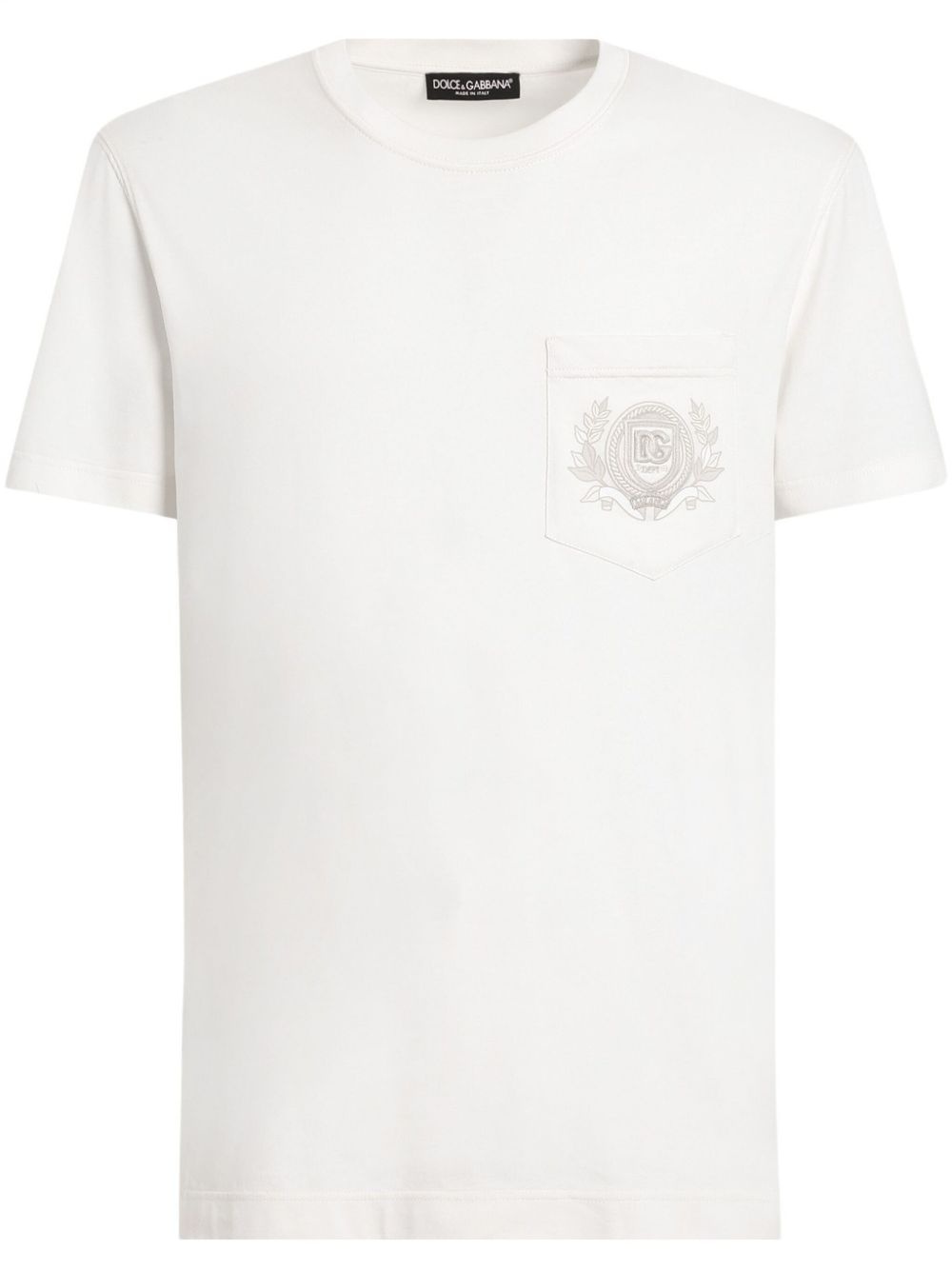 embroidered-logo T-shirt - 1