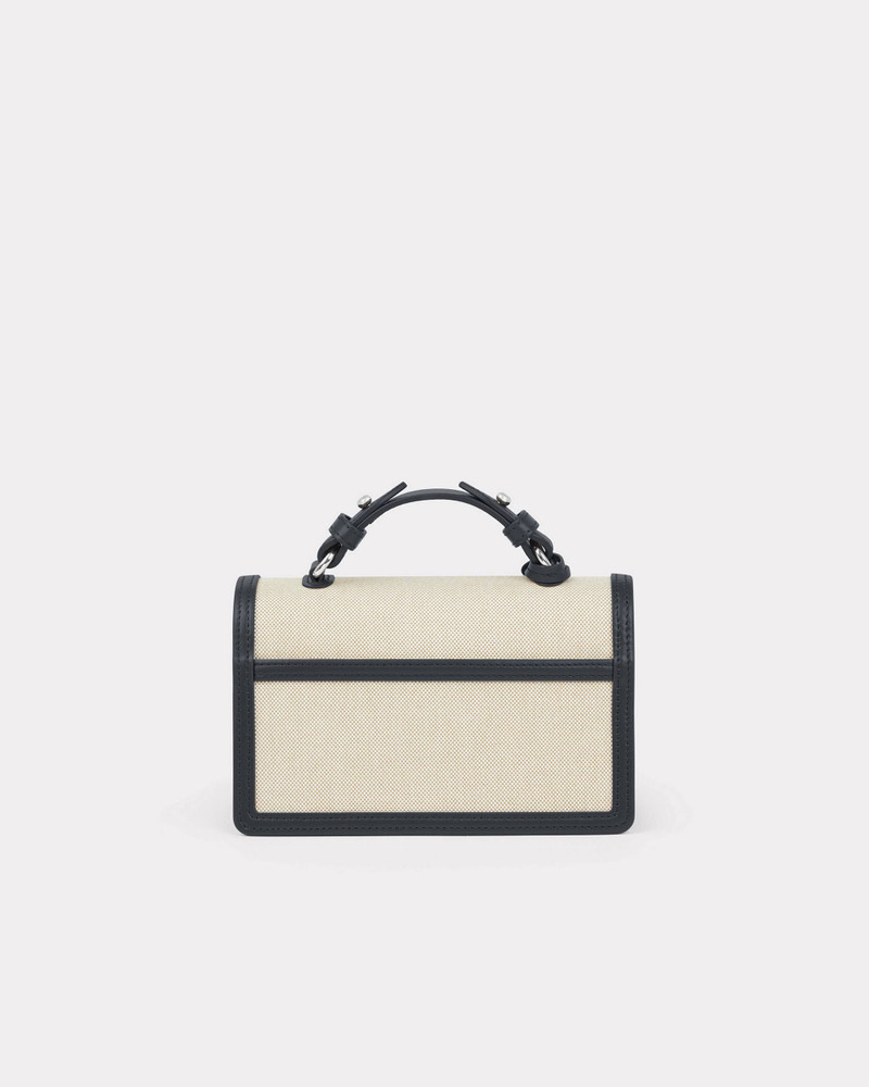 KENZO 'Rue Vivienne' miniature bi-material bag with strap outlook