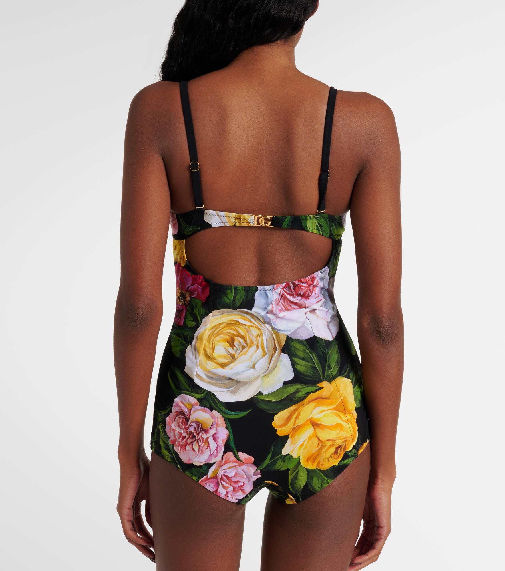 Floral printed swimsuit - 3