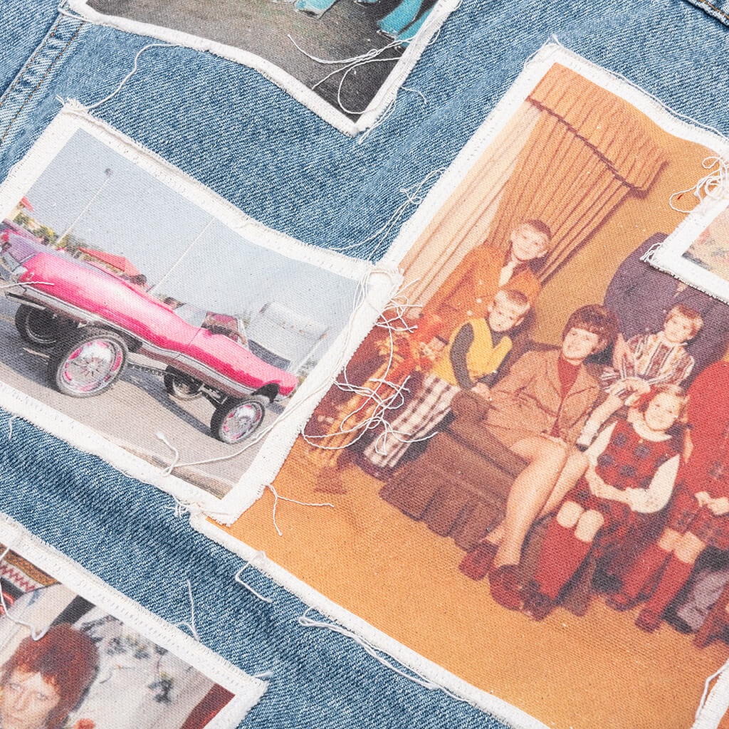 PORTRAIT DENIM JACKET - MULTI - 3
