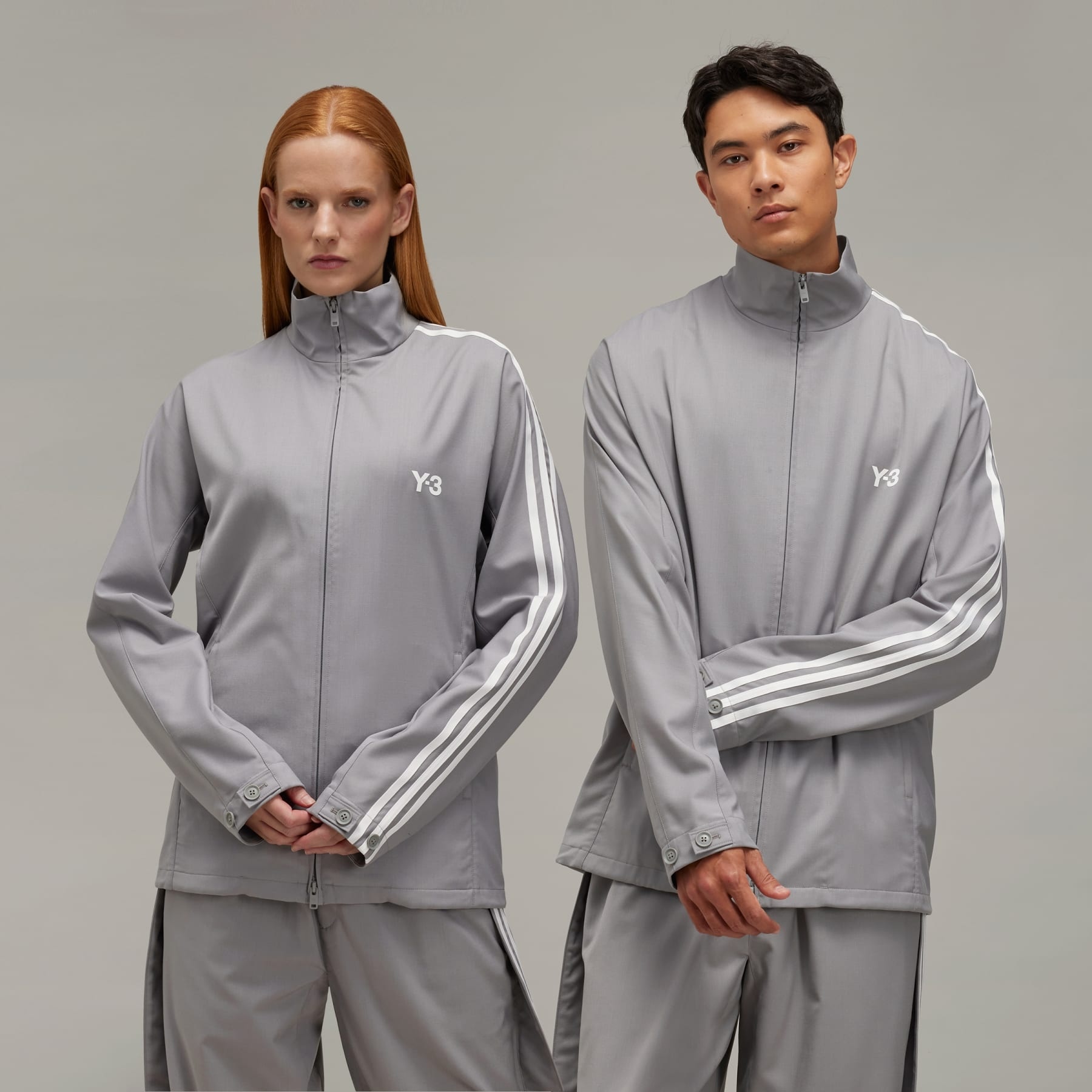 Y-3 Refined Wool 3-Stripes Track Top - 3