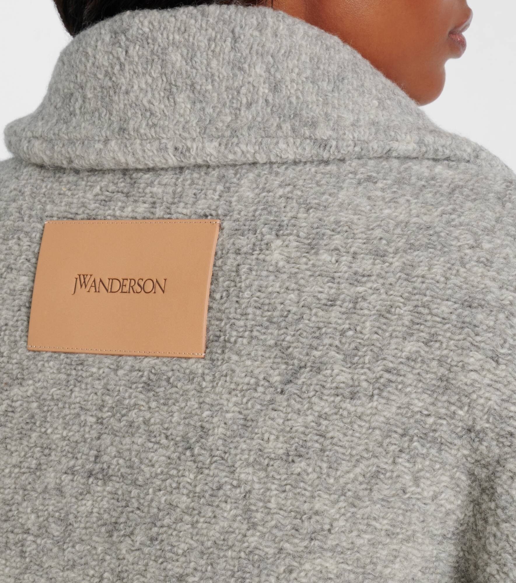 Wool and cotton-blend jacket - 6