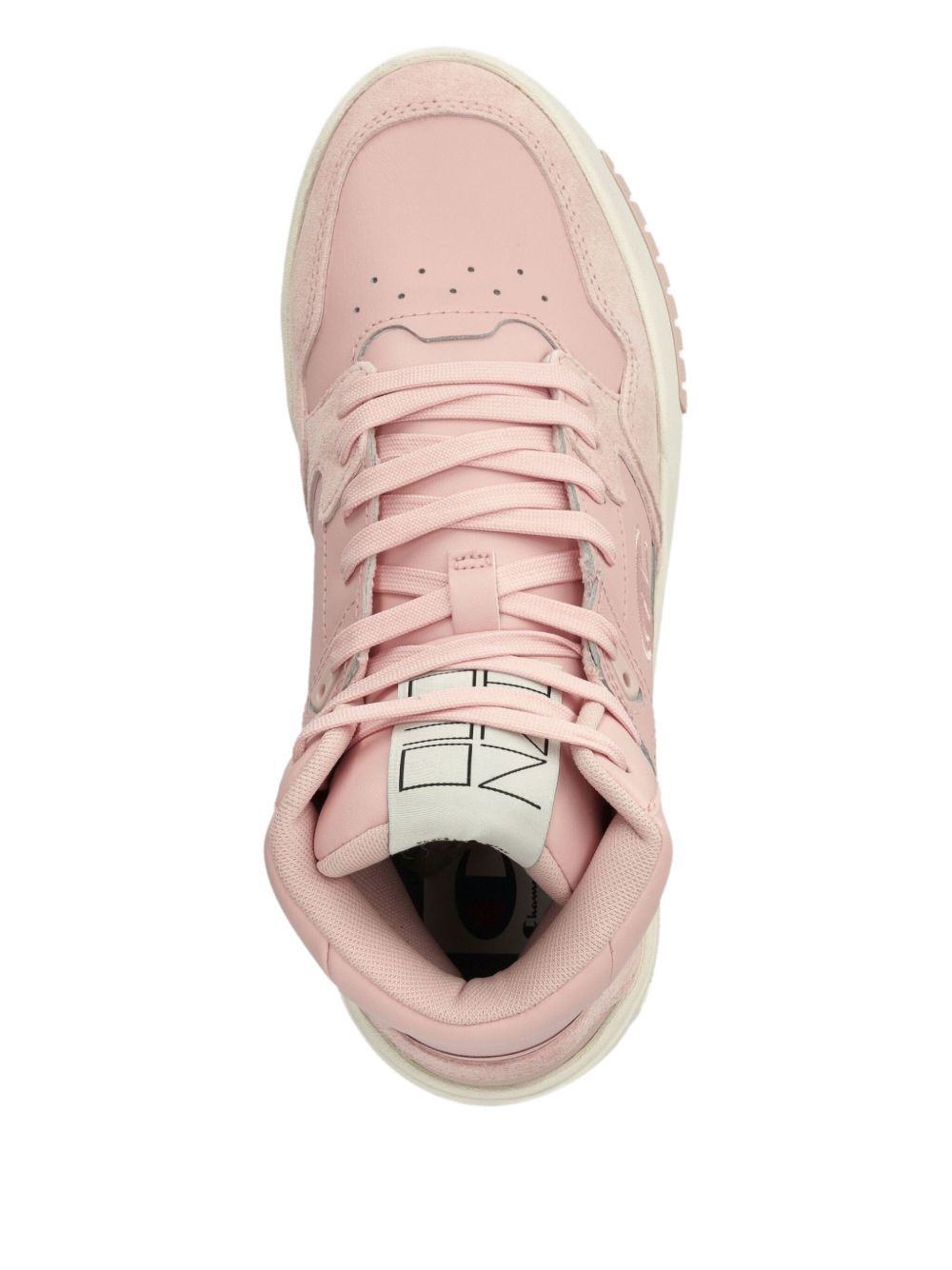 logo-appliqué high-top sneakers - 3