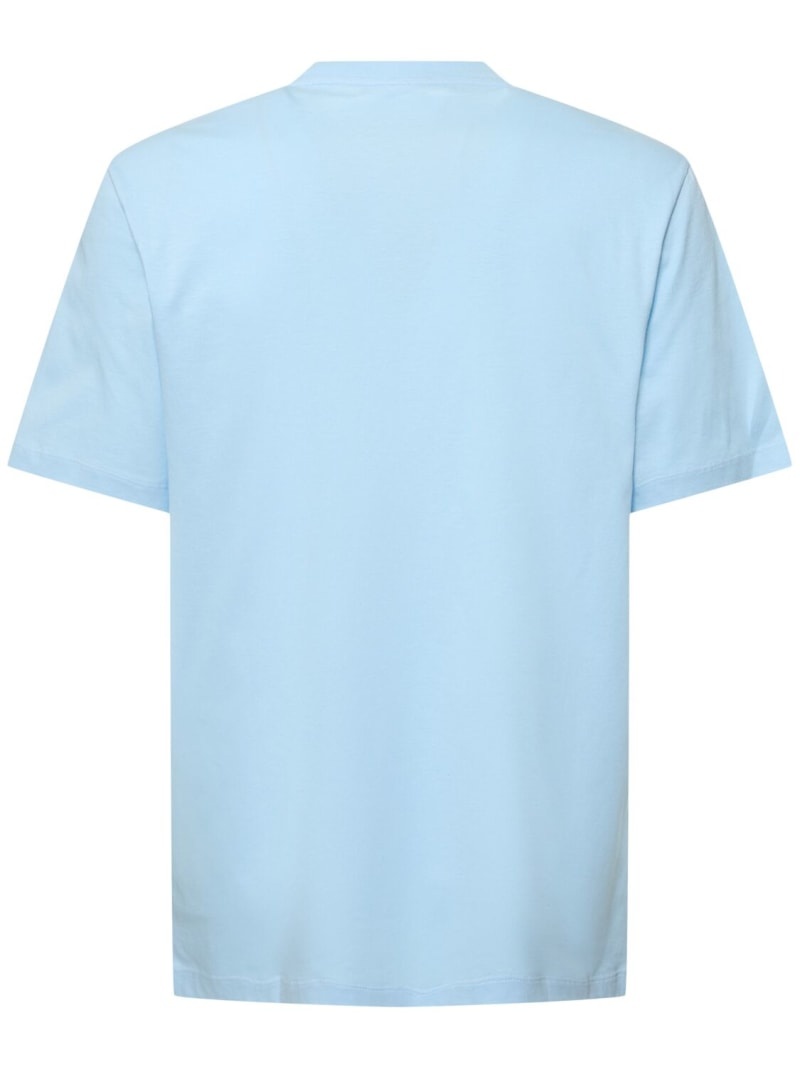 Cotton jersey logo t-shirt - 3