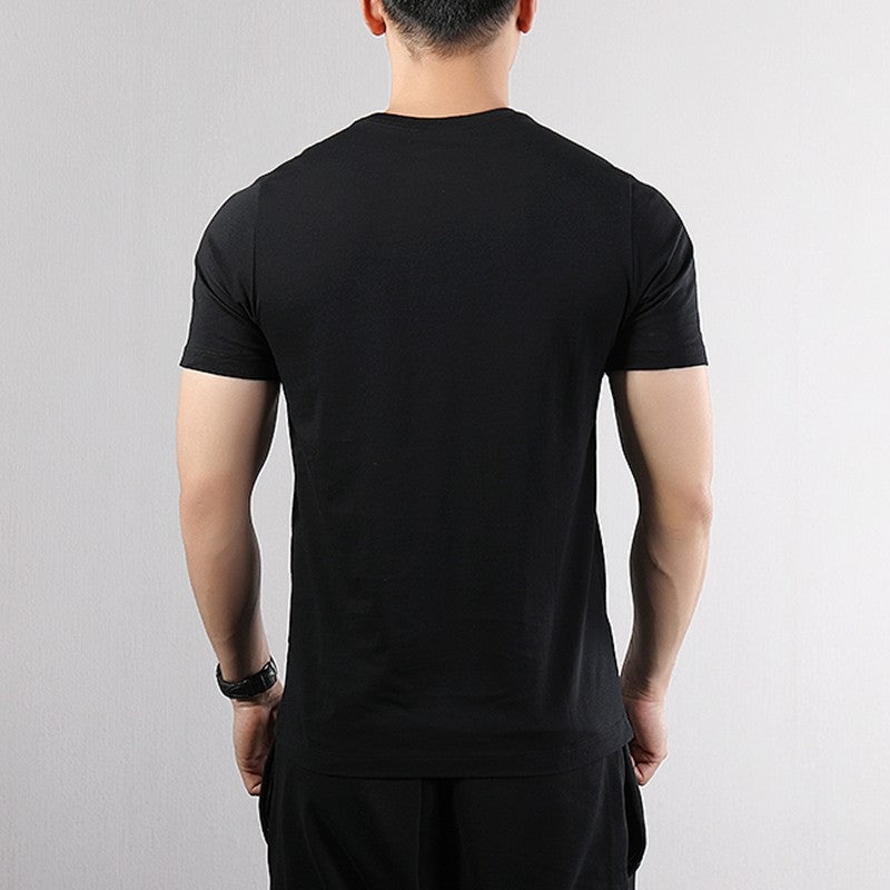 Air Jordan By Nike Alphabet Printing Short Sleeve Black AQ3761-010 - 4
