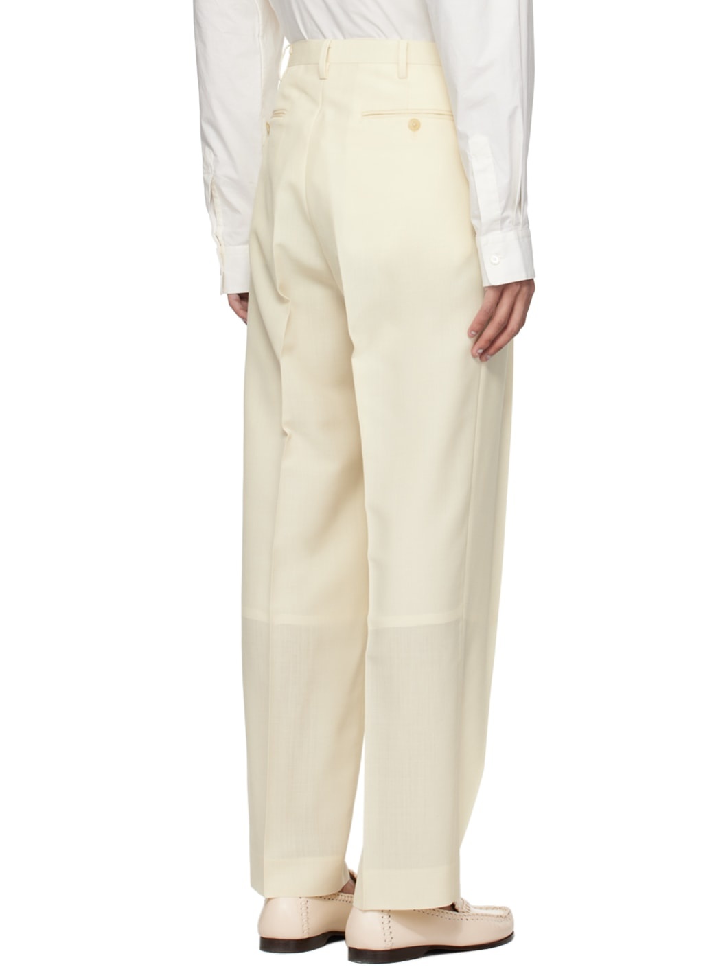 Off-White Creased Trousers - 3