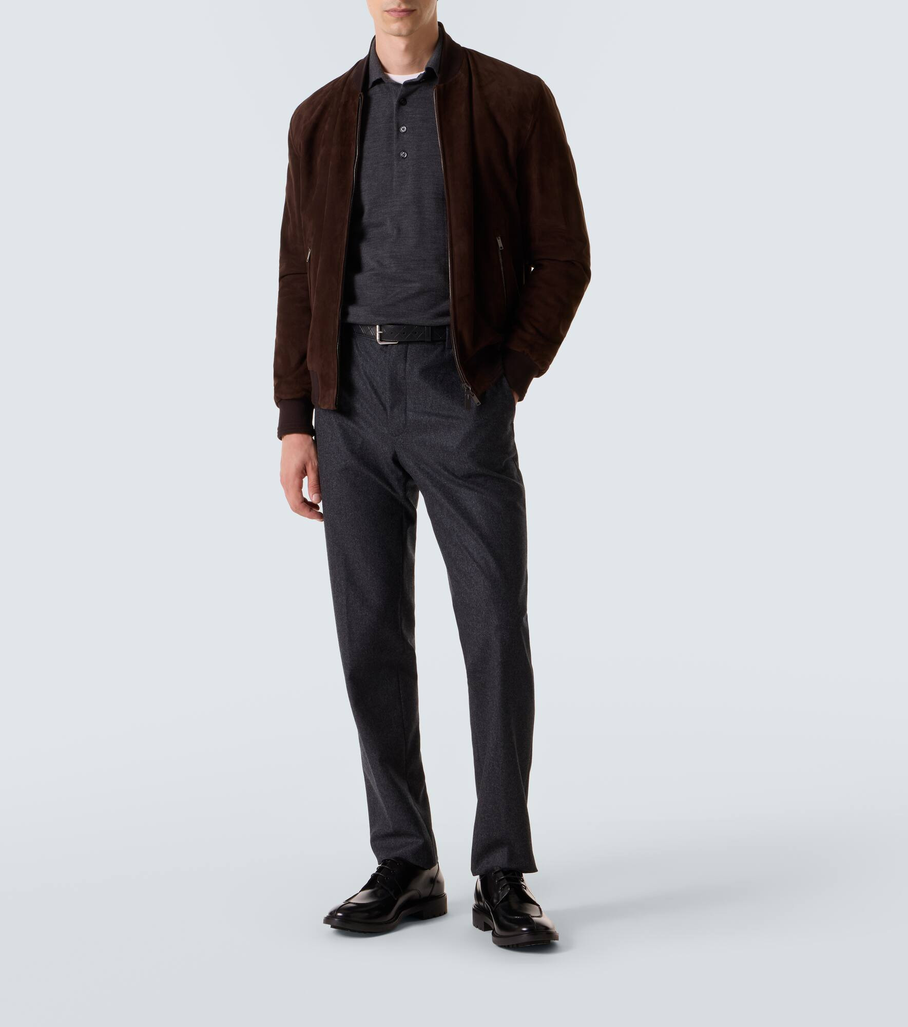 Virgin wool straight pants - 2