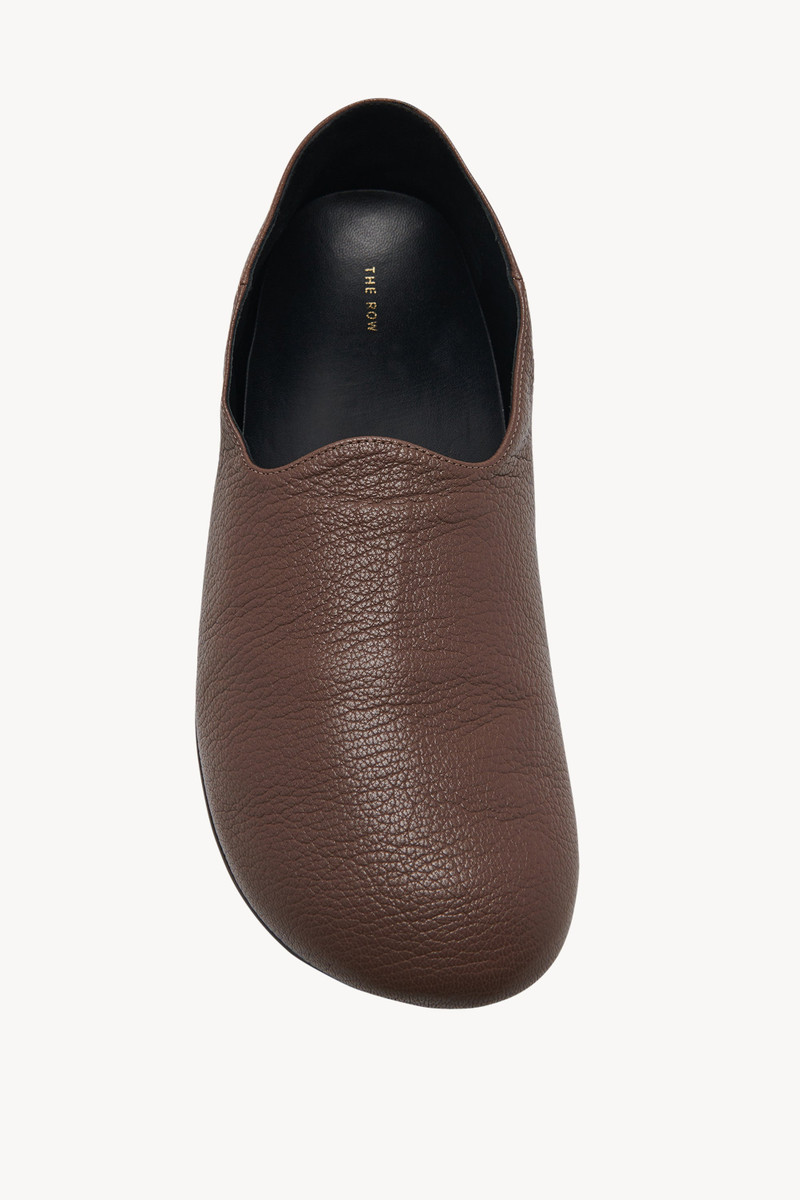 Hugh Slip On Shoe in Leather 3