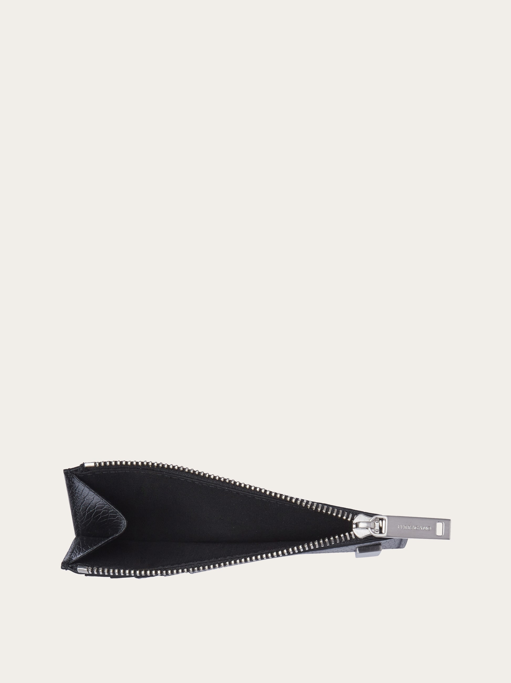 Credit card holder with custom metal plate - 3