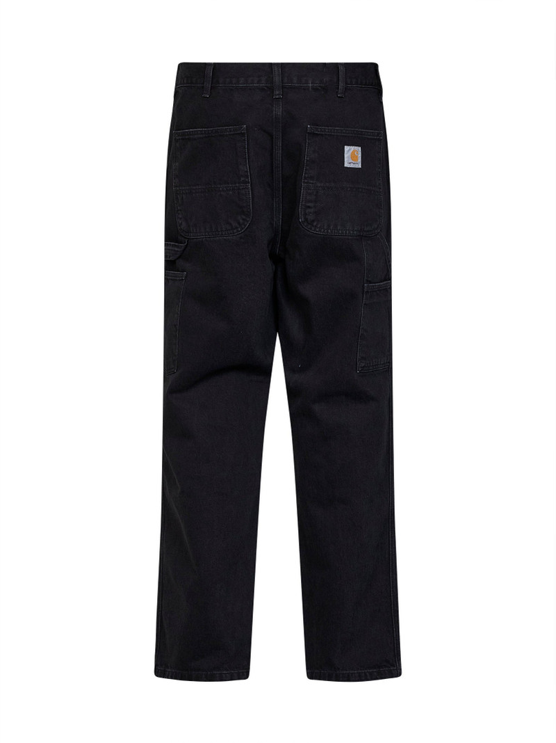 Carhartt WIP Black denim Single Knee jeans outlook