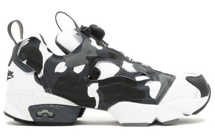 Reebok x A Bathing Ape x Mita InstaPump Fury 'White Black Camo' BD1355 - 2