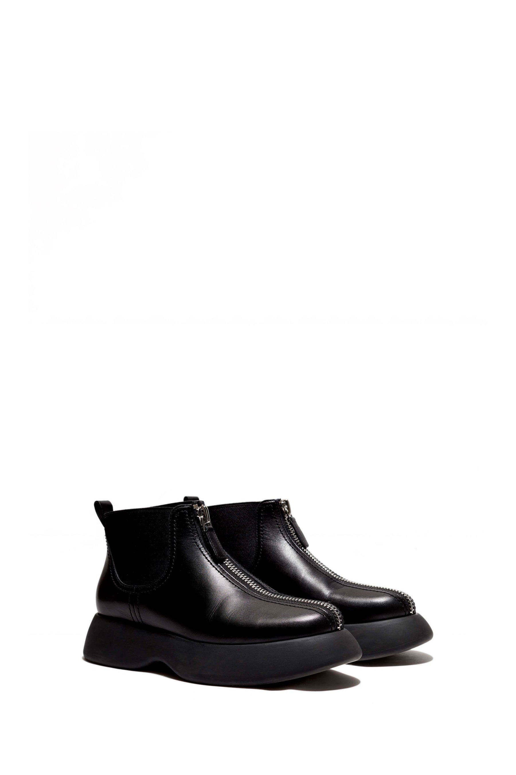 Mercer Short Zip Combat Boot - 2