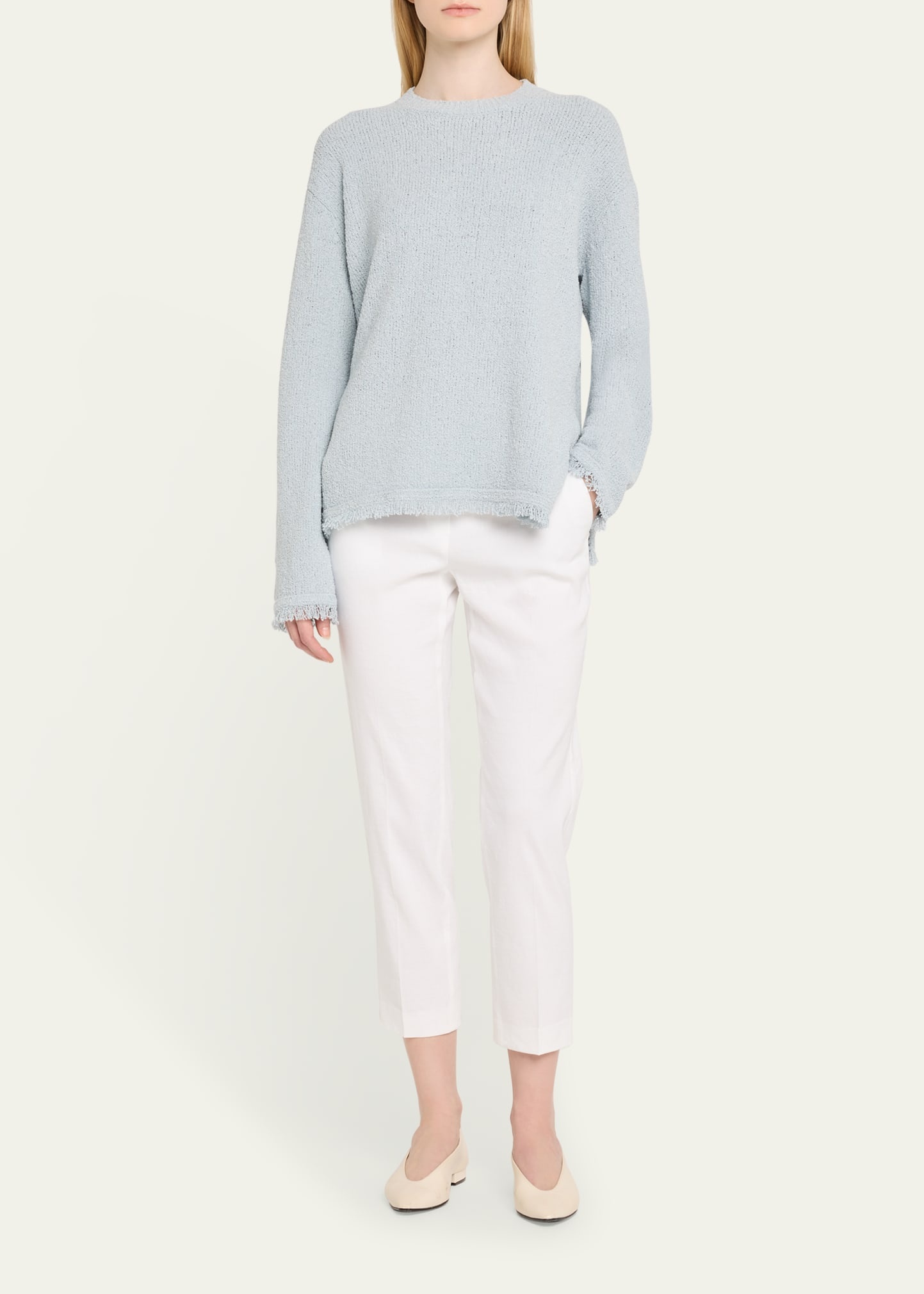 Treeca Cropped Slim Pull-On Pants - 2