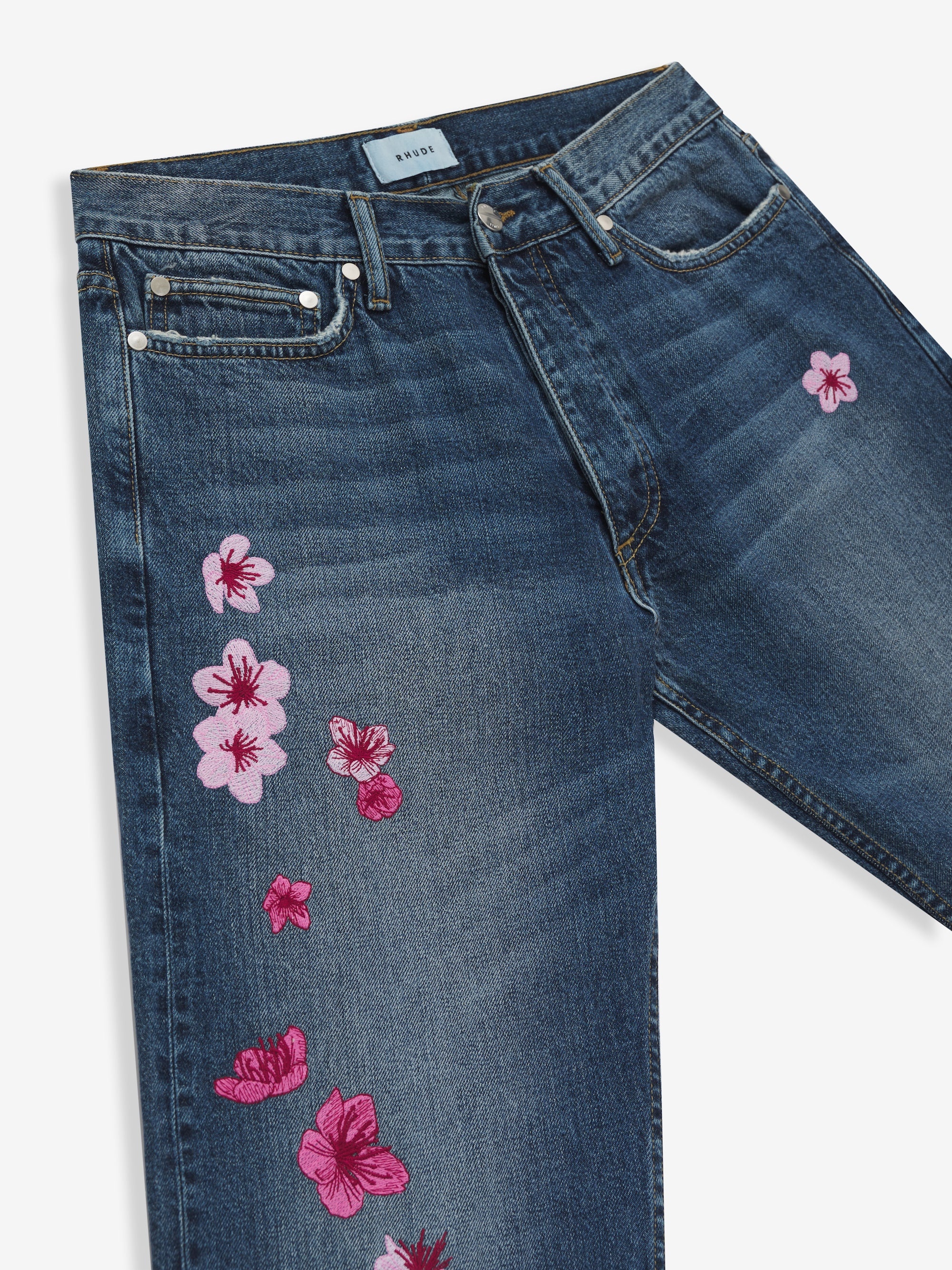 BLOSSOM EMB. DENIM - 3