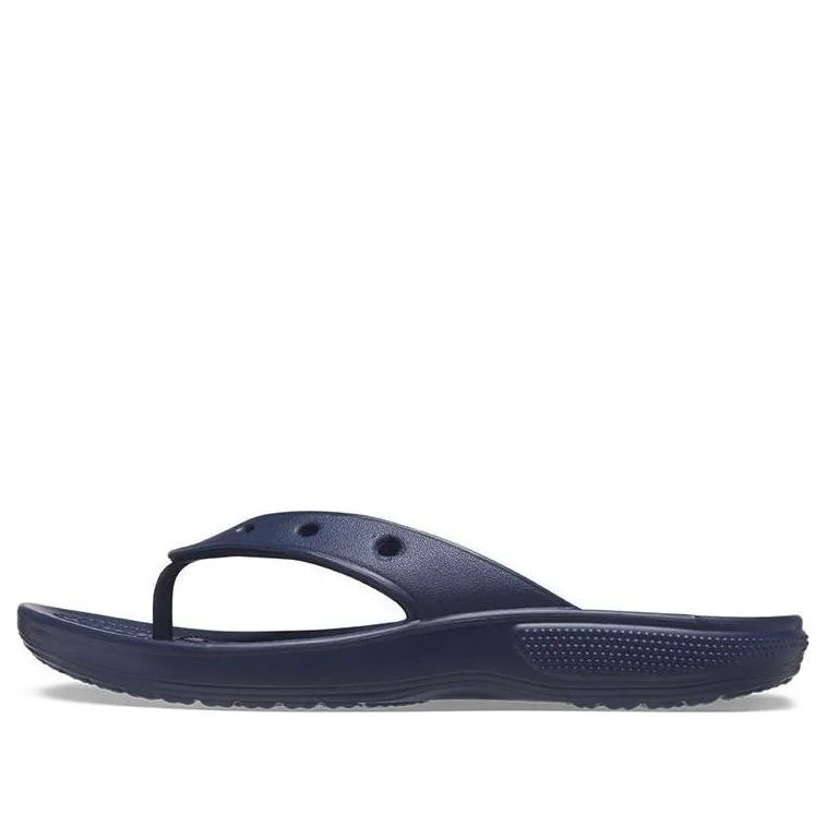 Crocs Classic Crocs Flip Casual Flip-Flops Unisex Navy Blue 207713-410 - 1