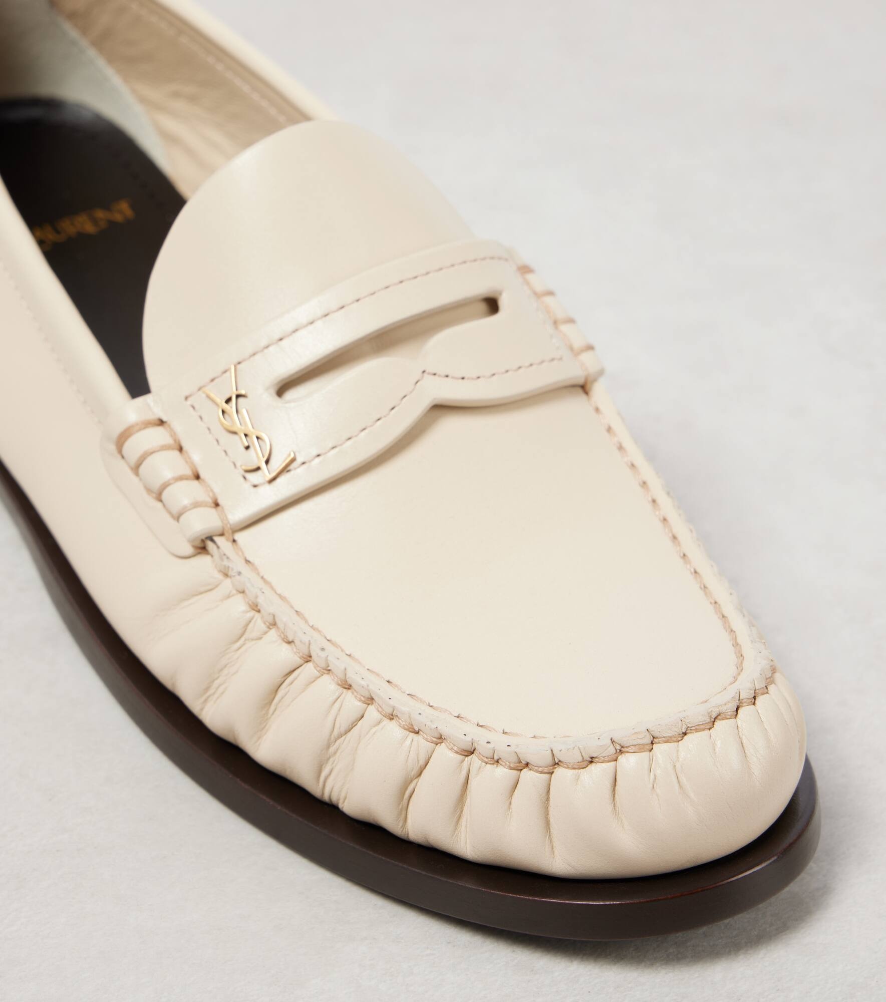 Laurent leather loafers - 5