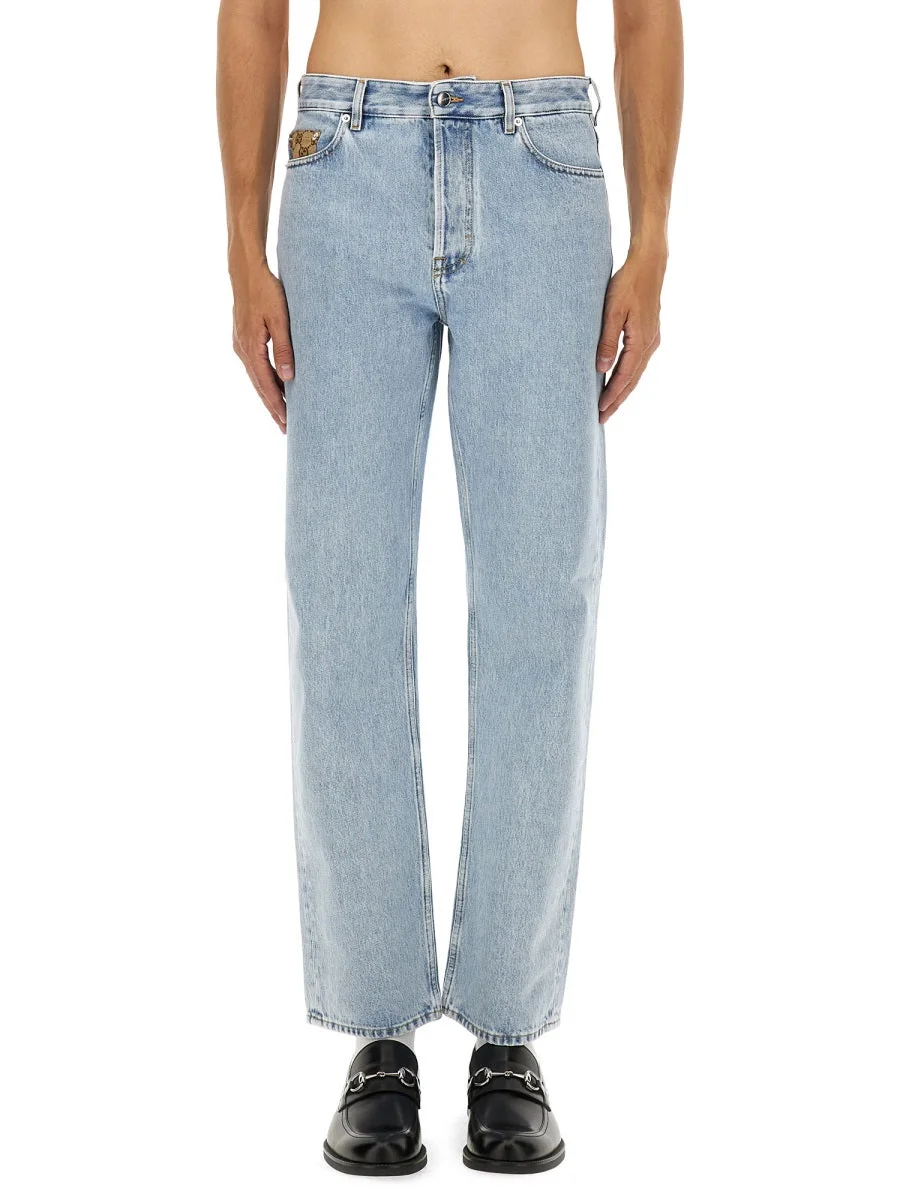 Gucci Men Dèlavè Denim Jeans - 1