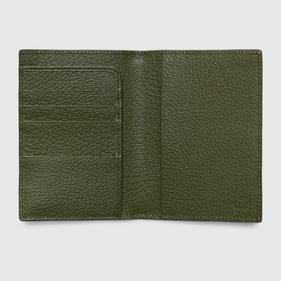 GUCCI GG passport case with GG detail outlook