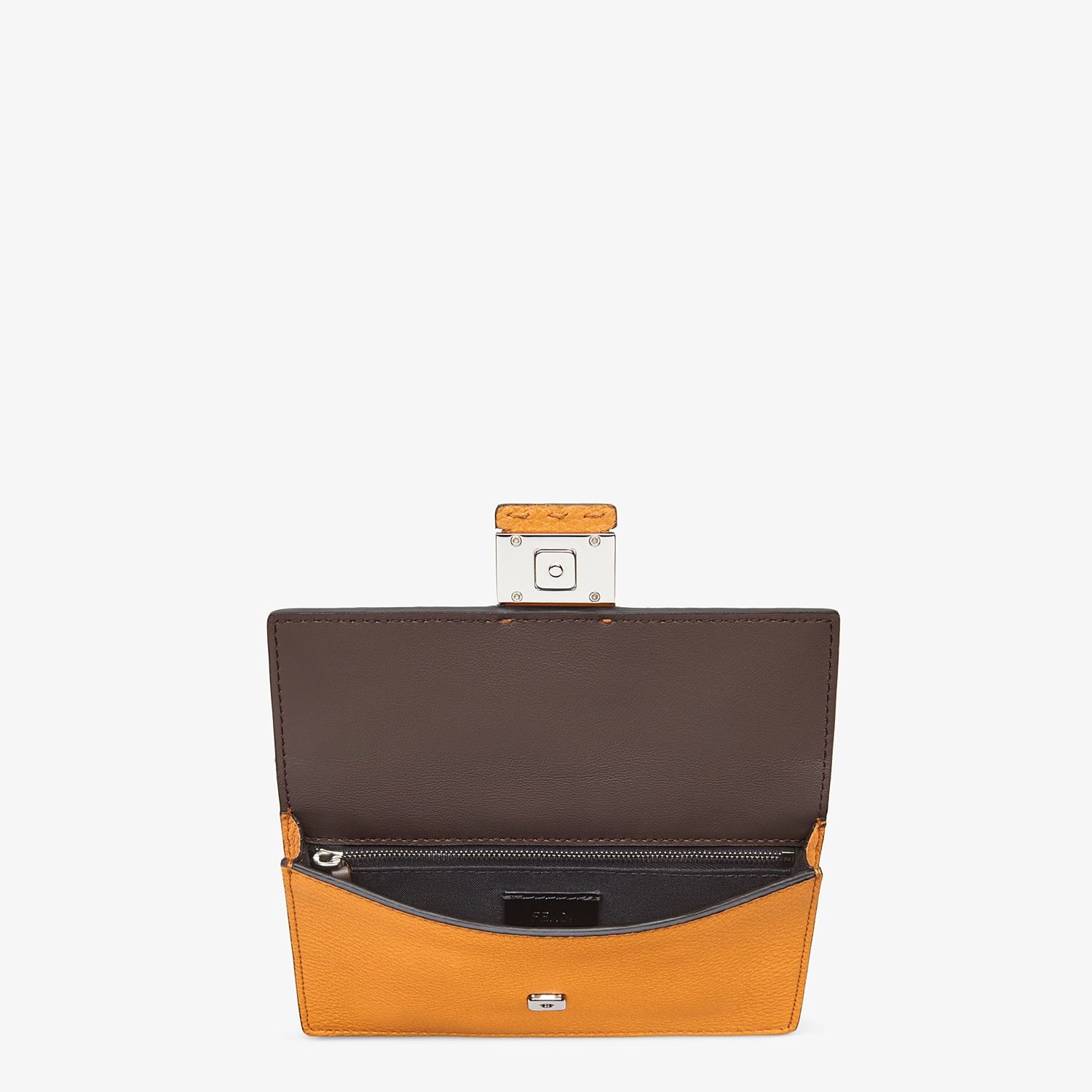 Orange leather bag - 4