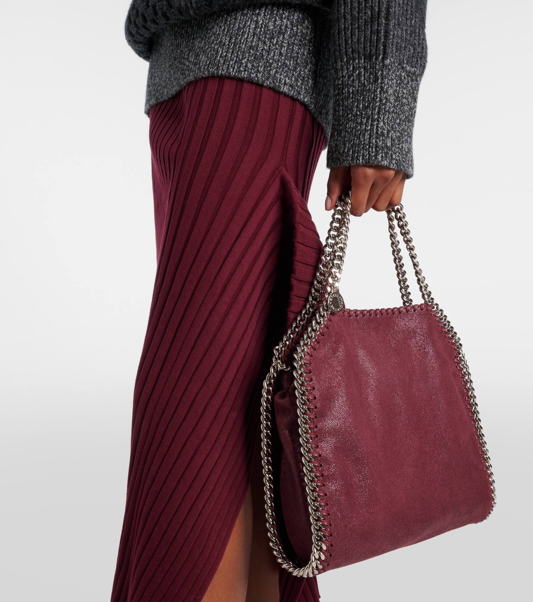 Falabella Mini faux leather tote bag - 2