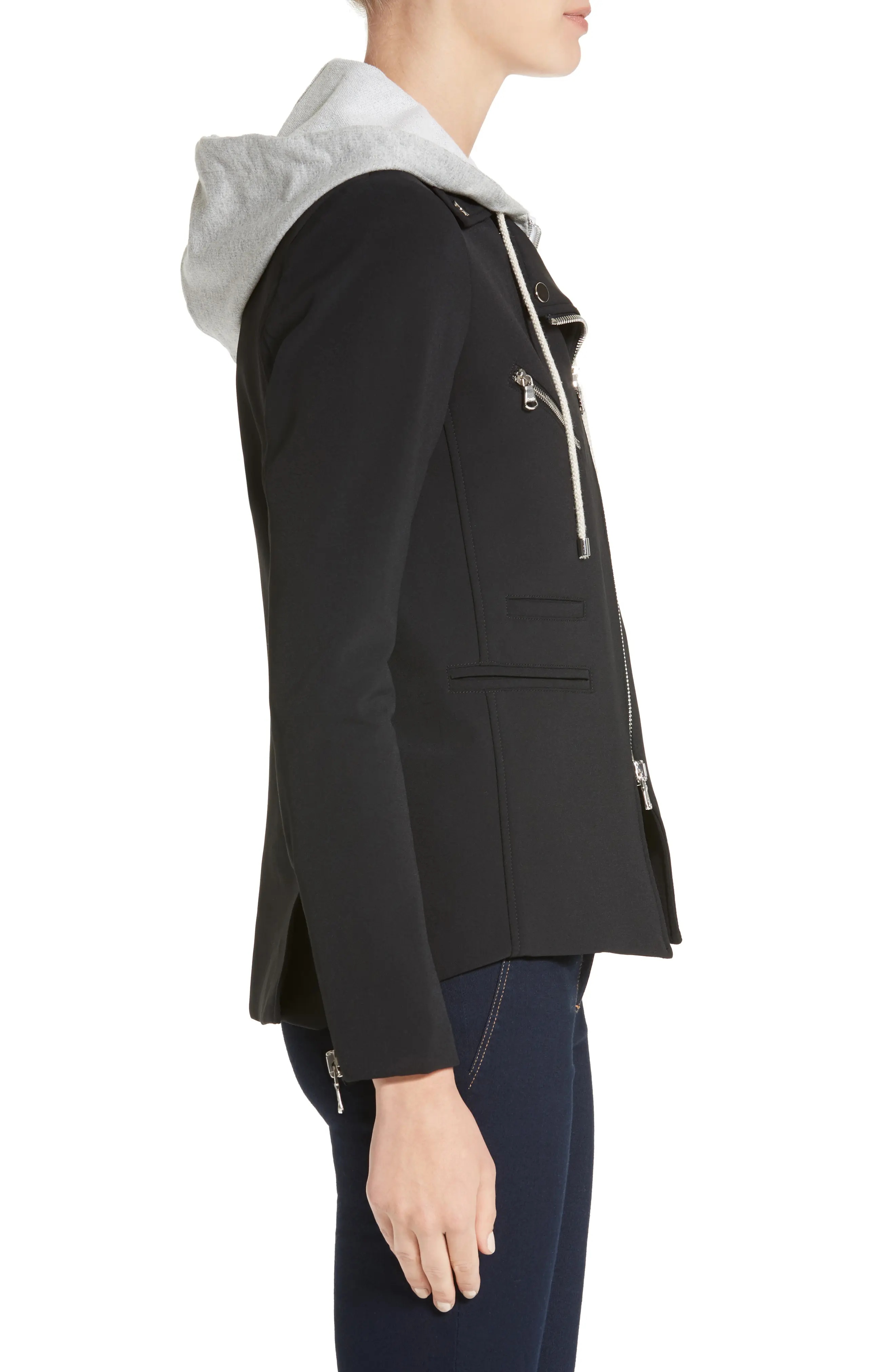 Hadley Neoprene Moto Jacket - 3