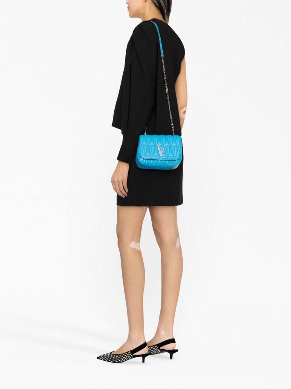 small Virtus leather shoulder bag - 2
