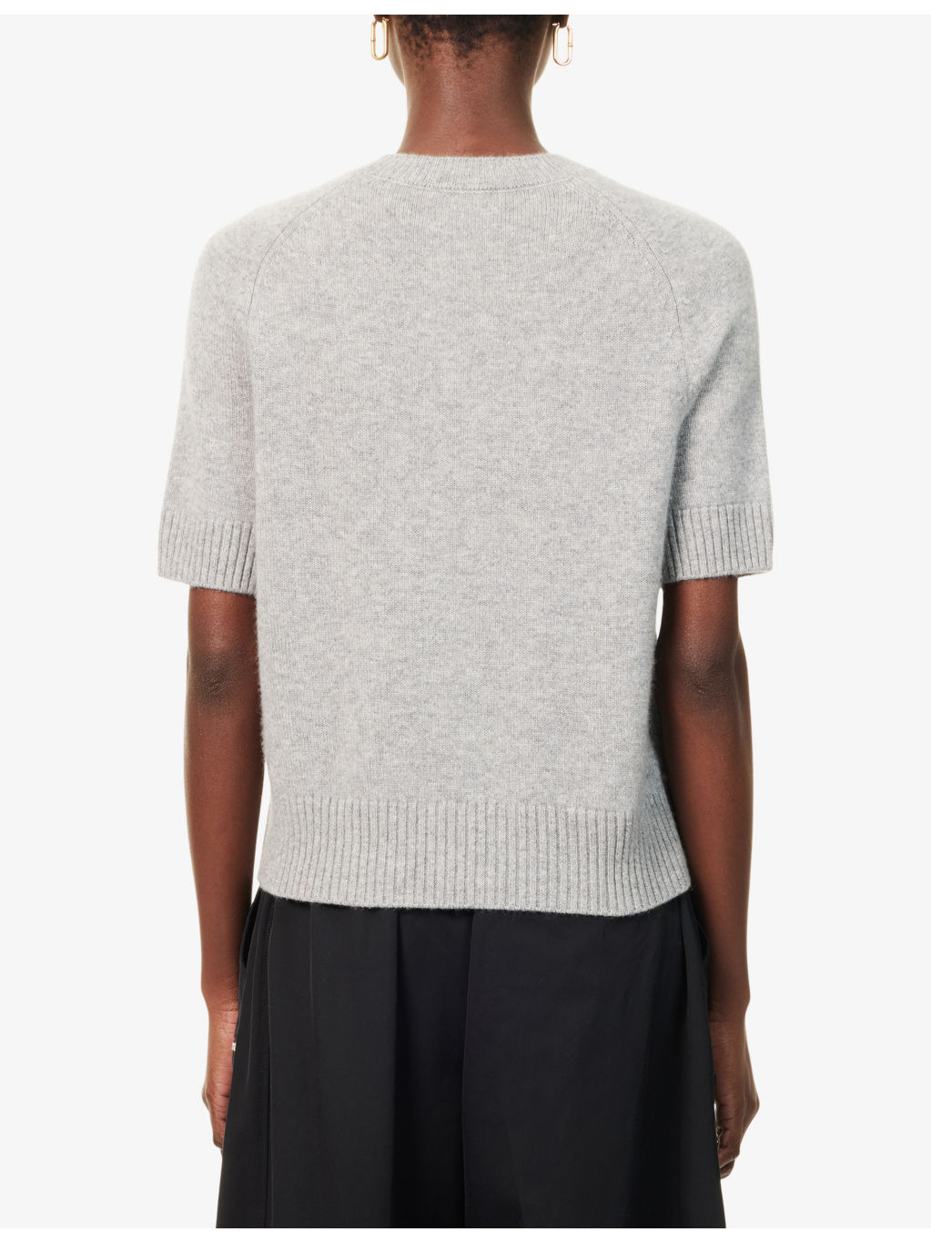 Jackson Short-Sleeves Cashmere Jumper - 4
