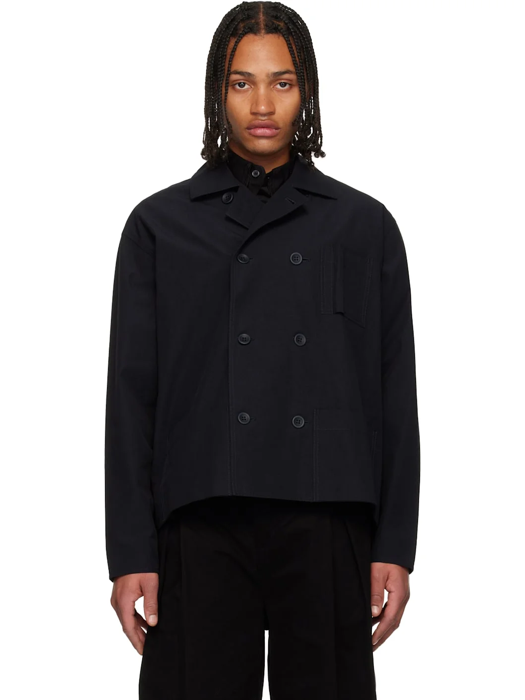 Black 'The Cook' Jacket - 1