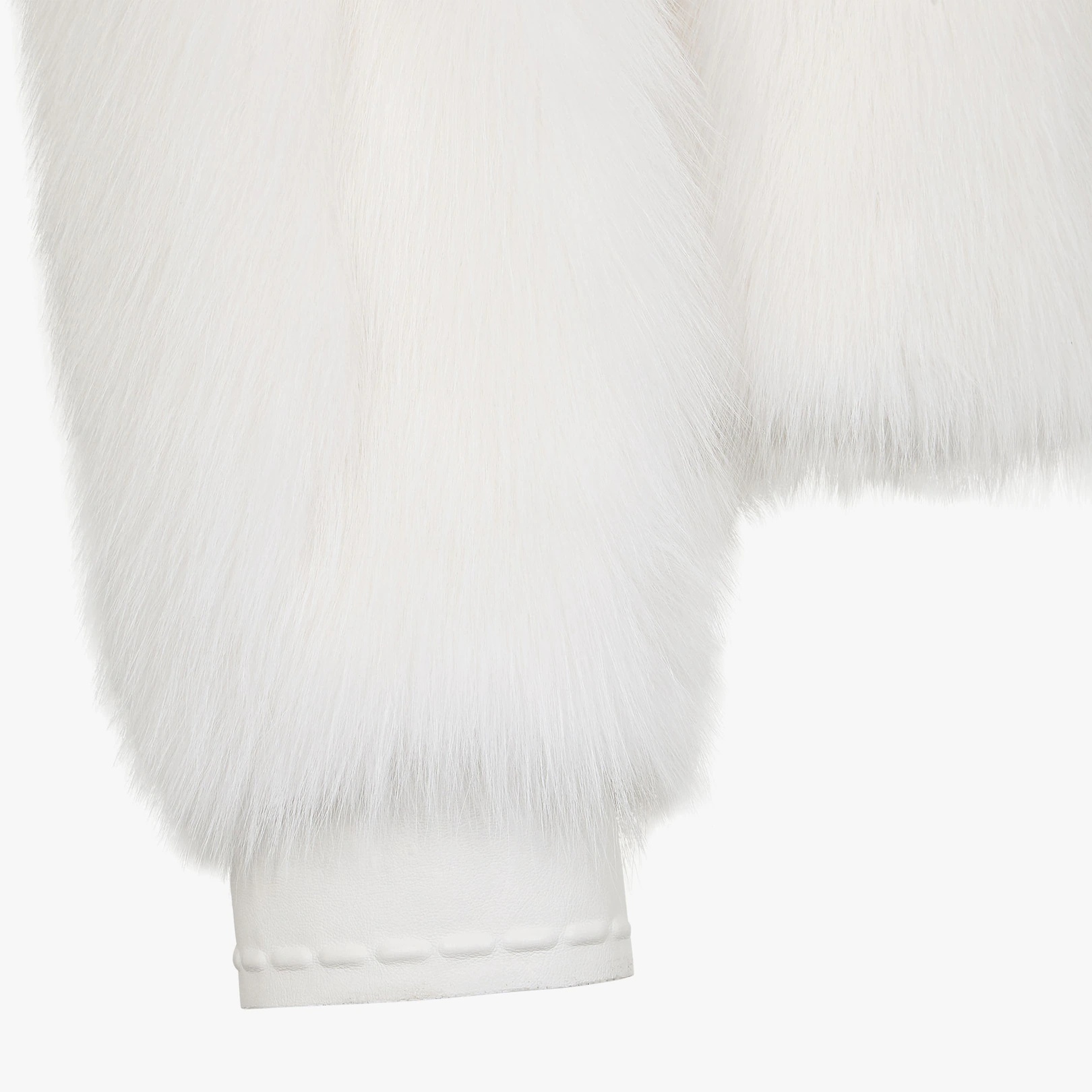 White fox fur jacket - 3