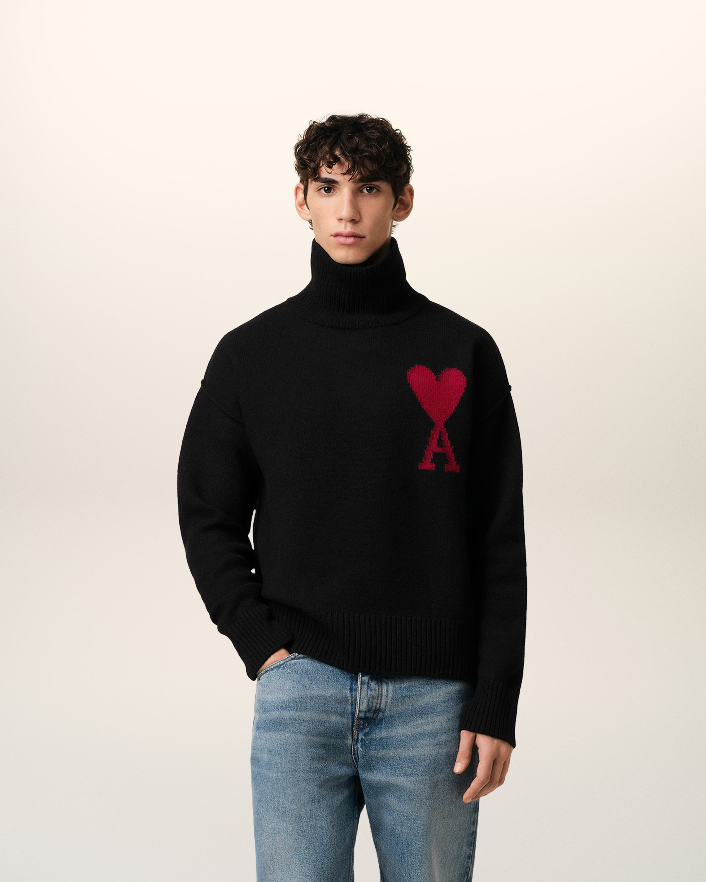 RED AMI DE COEUR SWEATER - 2