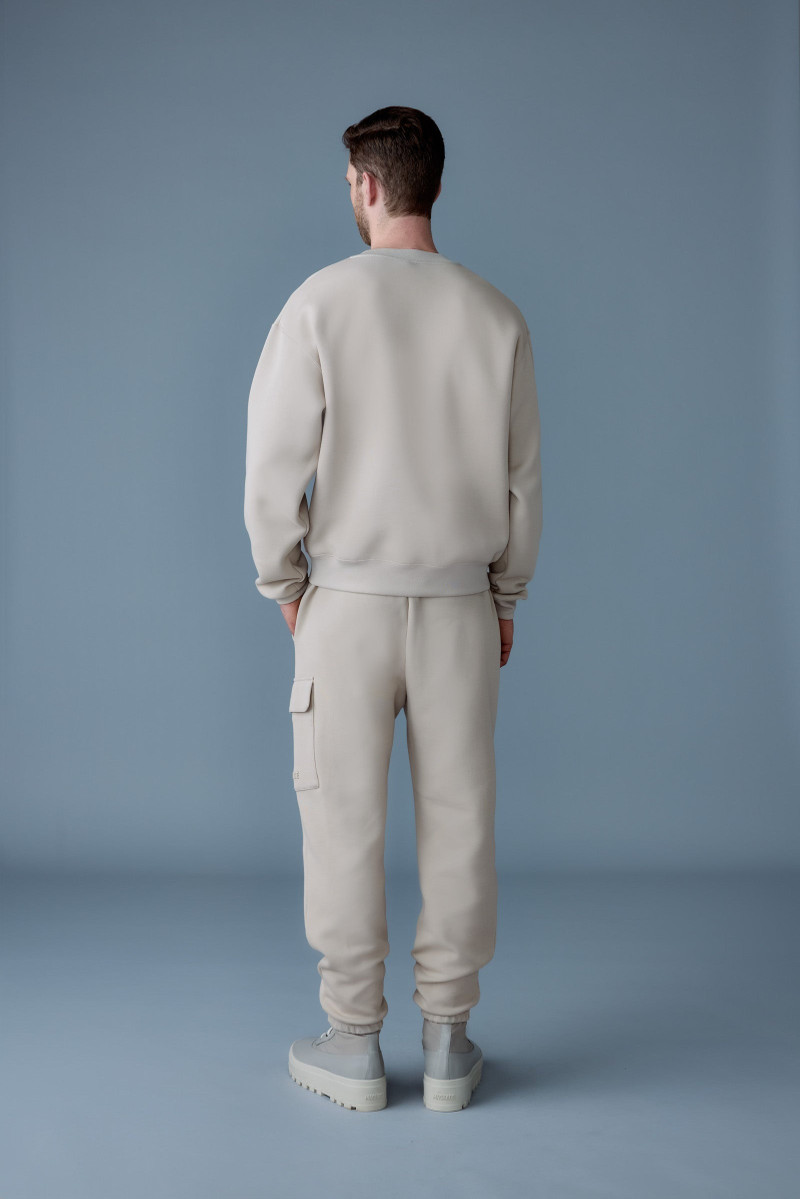 MARVIN-R Double face jersey cargo sweatpants 4