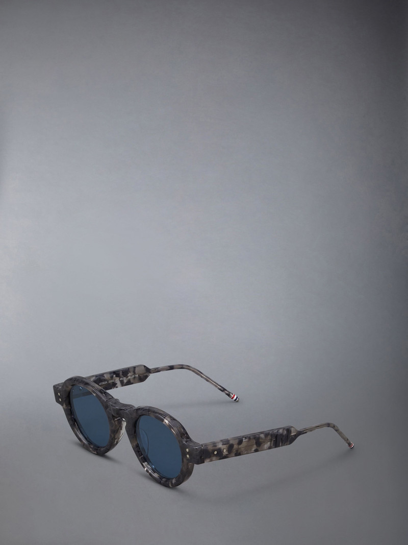 Thom Browne TORTOISE ACETATE ROUND SUNGLASSES outlook