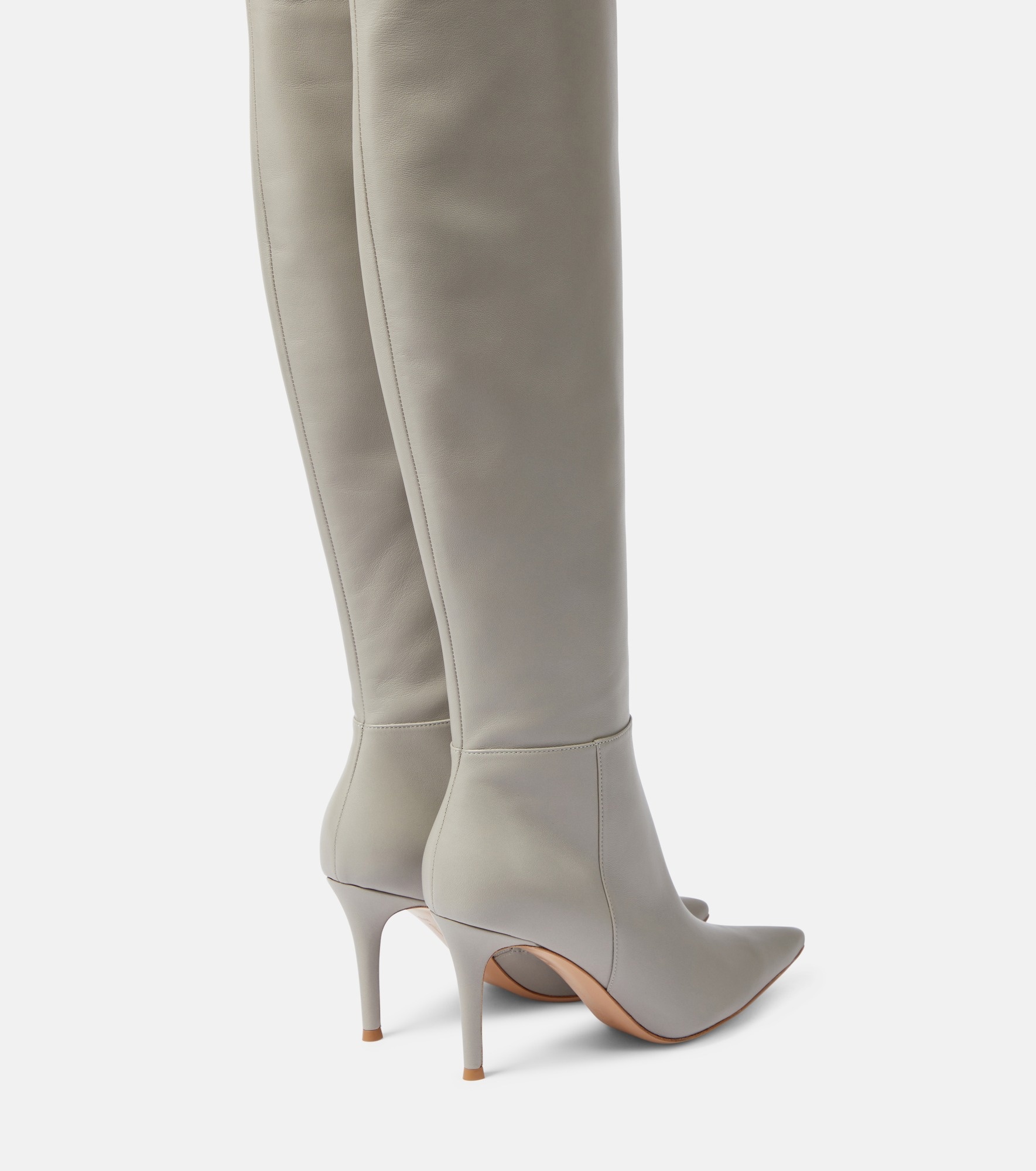 Jules leather over-the-knee boots - 3