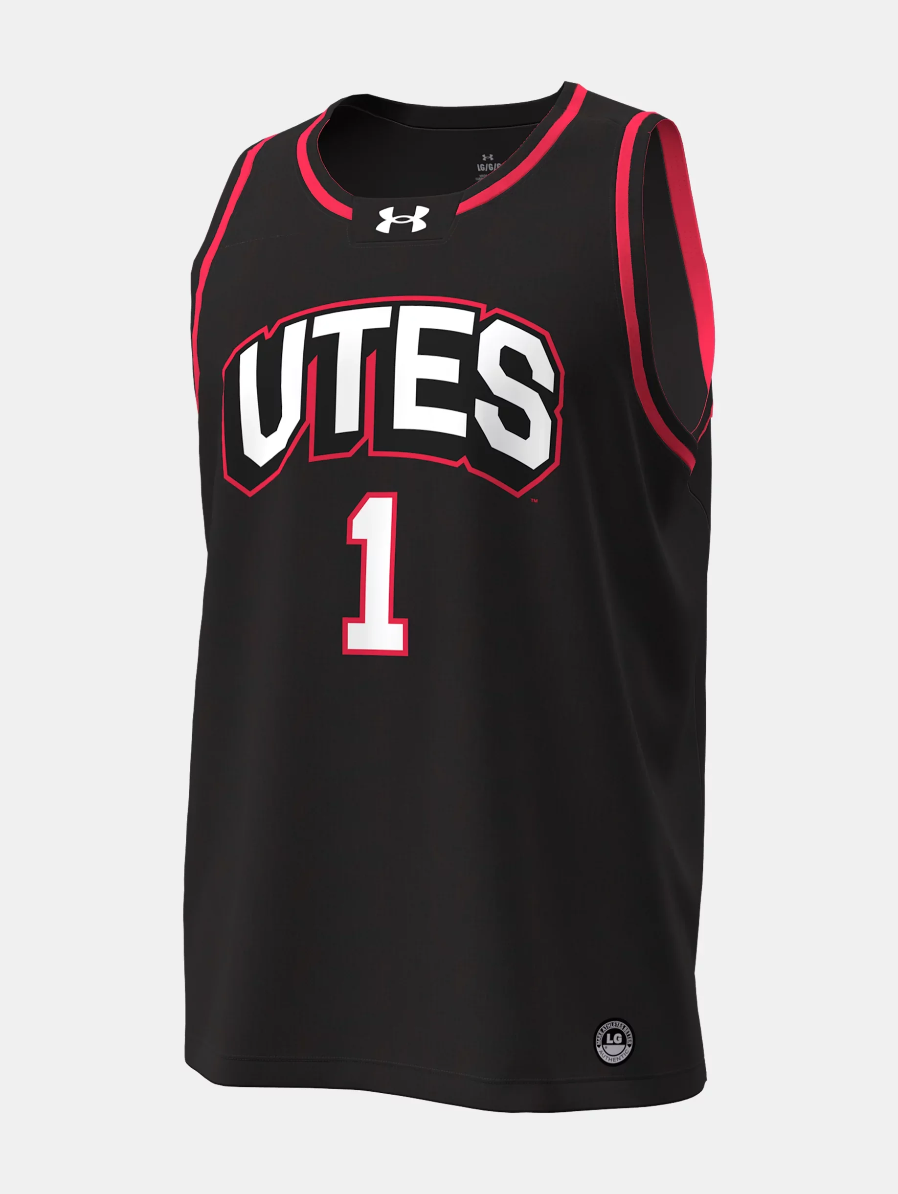 UA Utah Collegiate Basketball Replica - 1