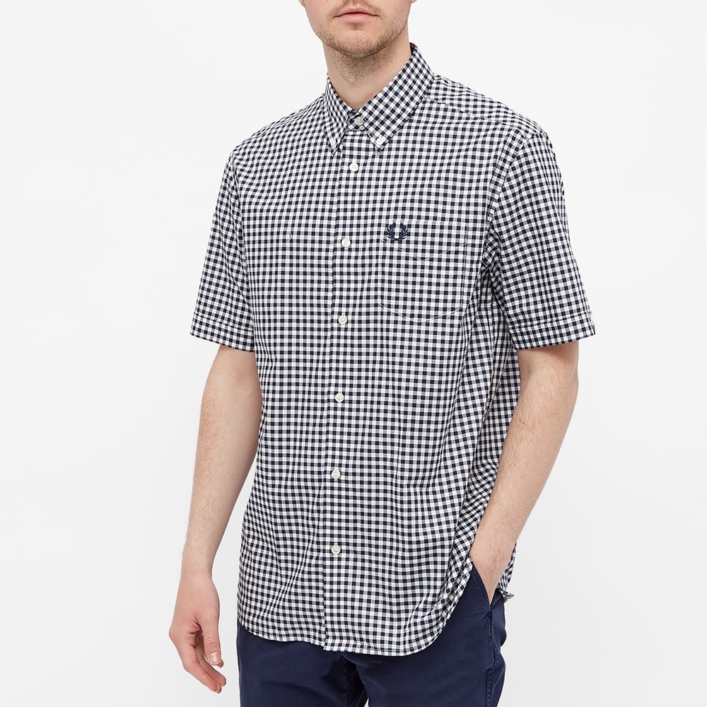 Fred Perry Gingham Short Sleeve Shirt - 4