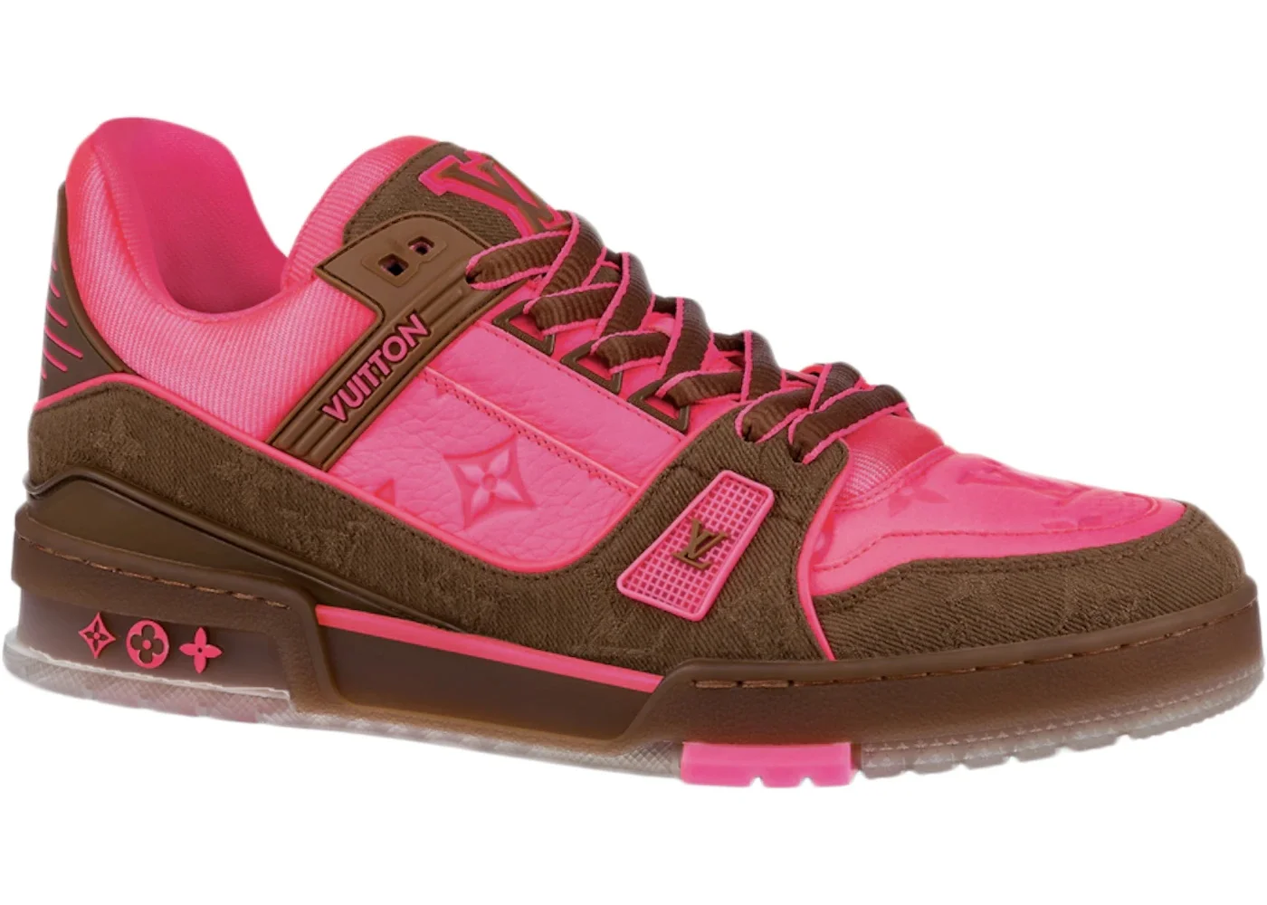 Louis Vuitton Trainer Pink Brown - 1