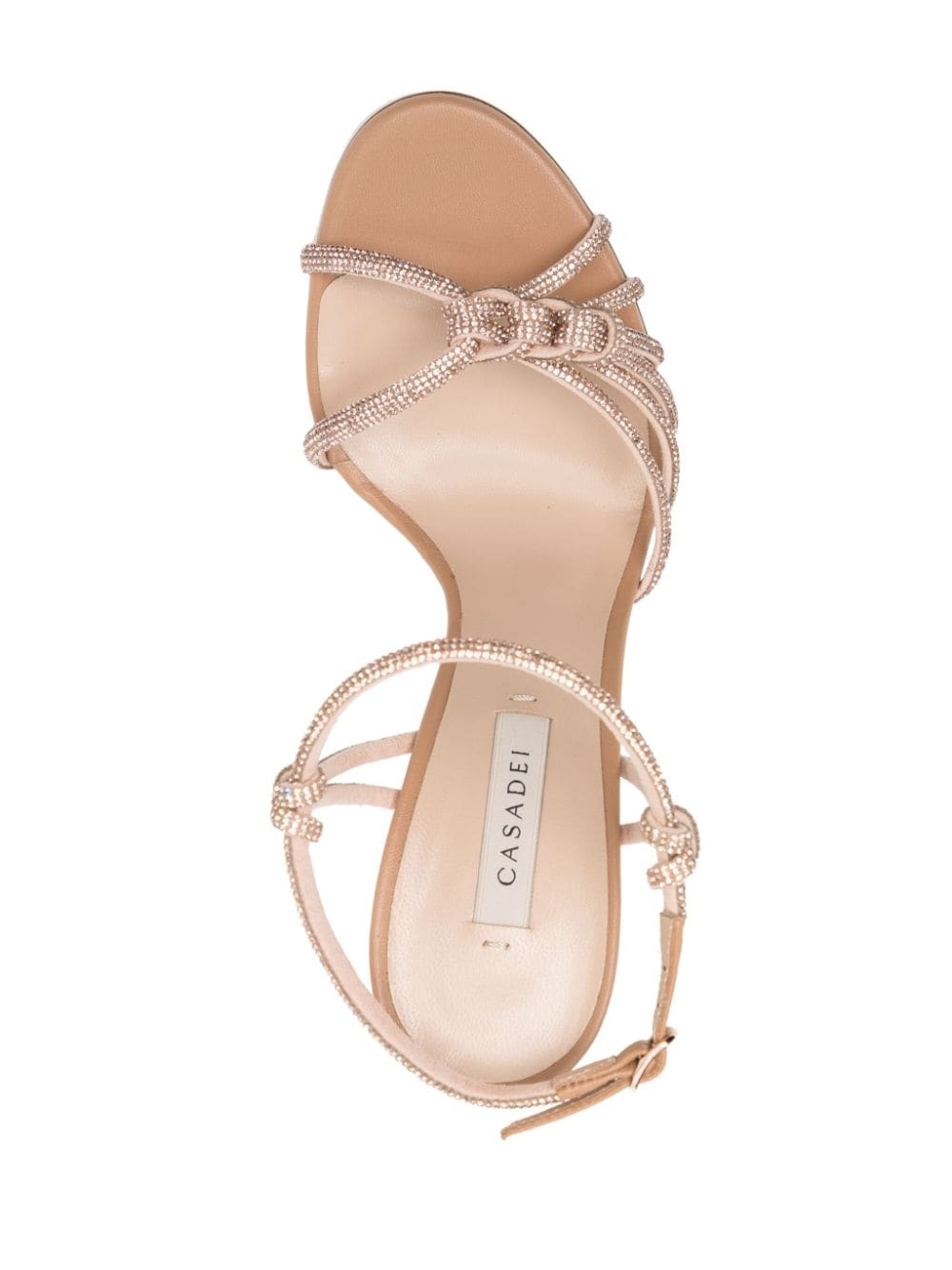 Minorca 110mm crystal-embellished sandals - 4