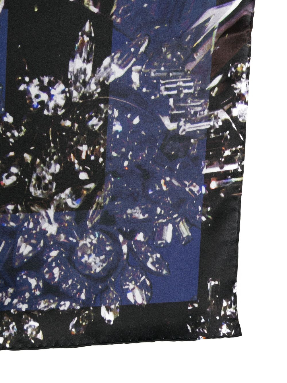 abstract-print scarf - 2