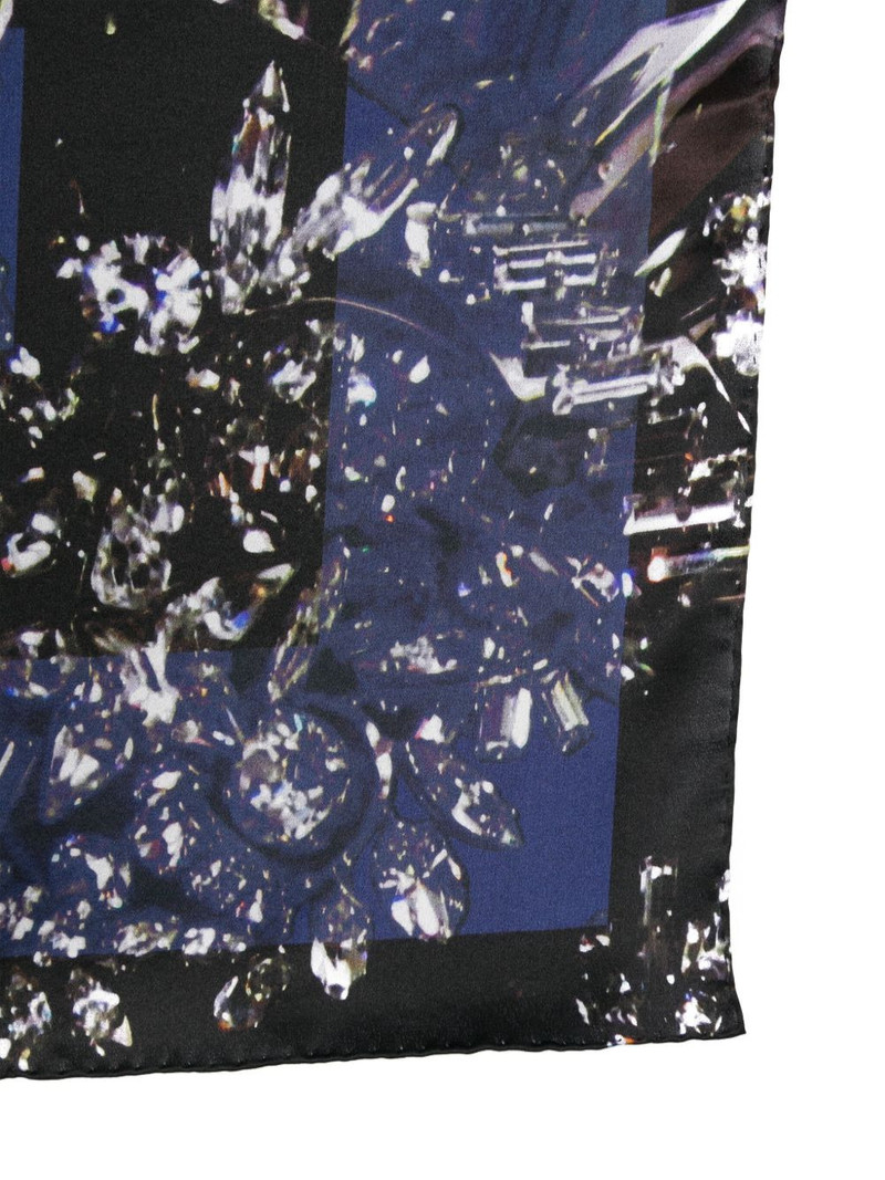 Givenchy abstract-print scarf outlook