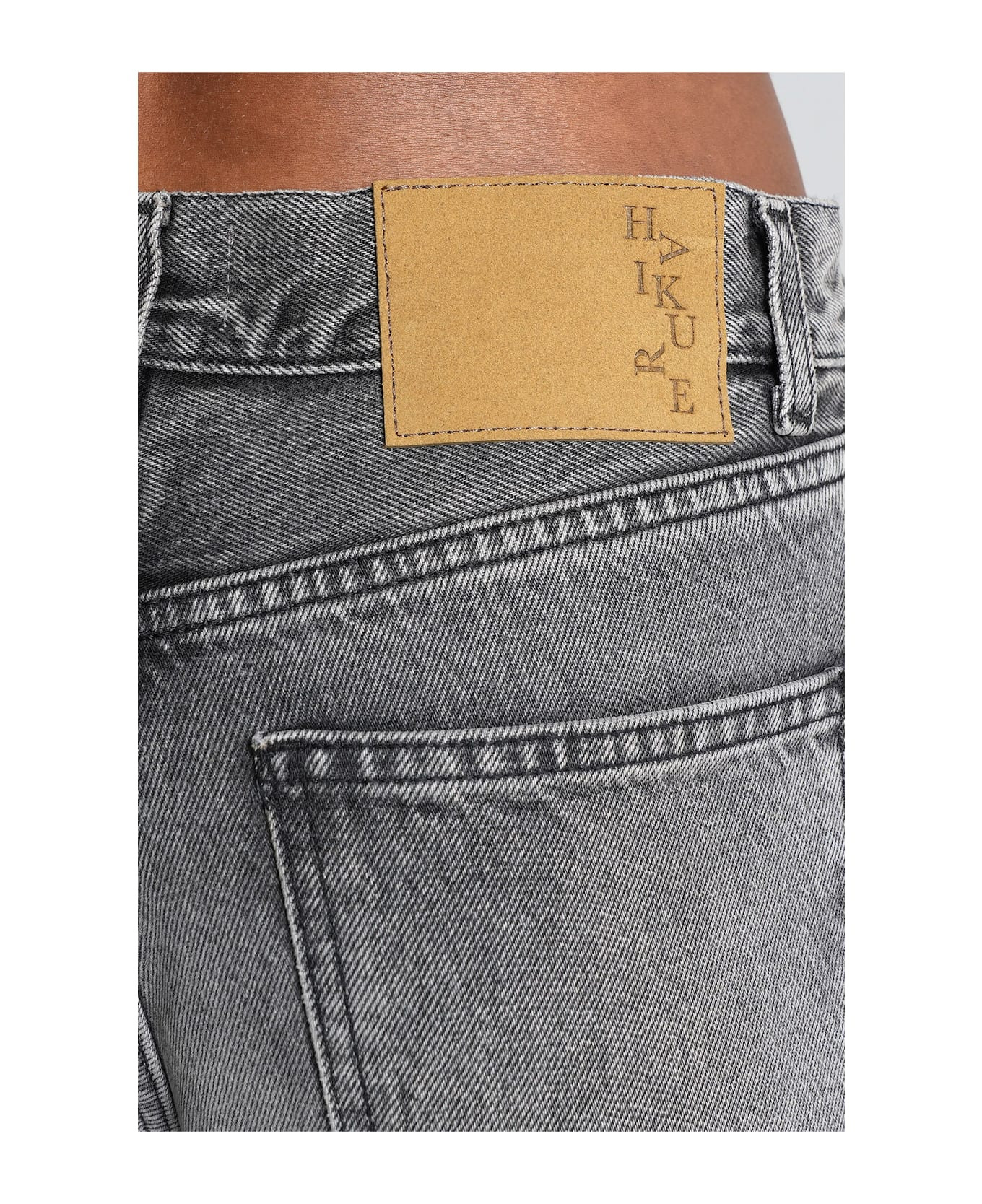 Korea Jeans In Grey Denim - 5