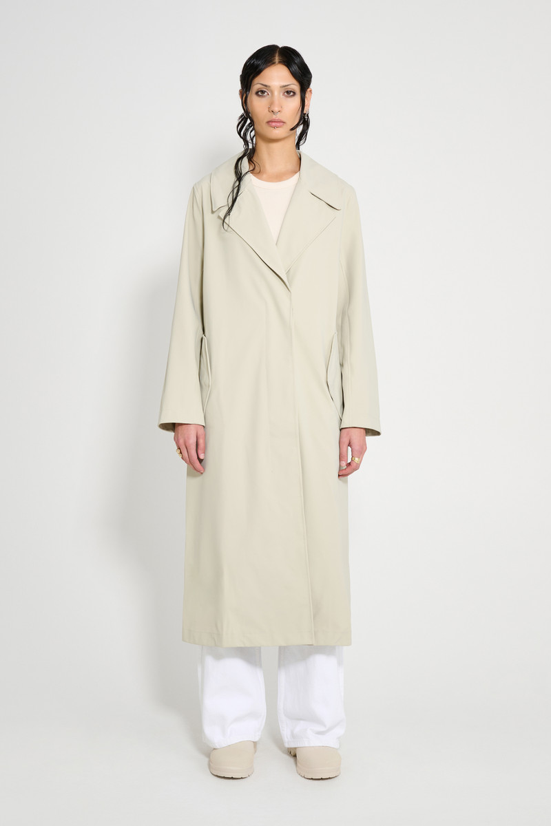 Wayfair Trench Coat Pelican 1