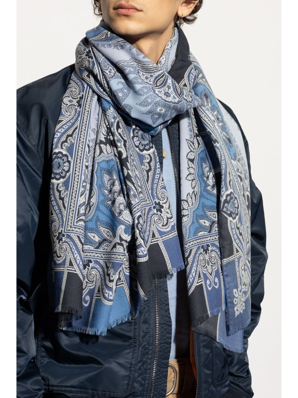 Etro paisley-print scarf | REVERSIBLE