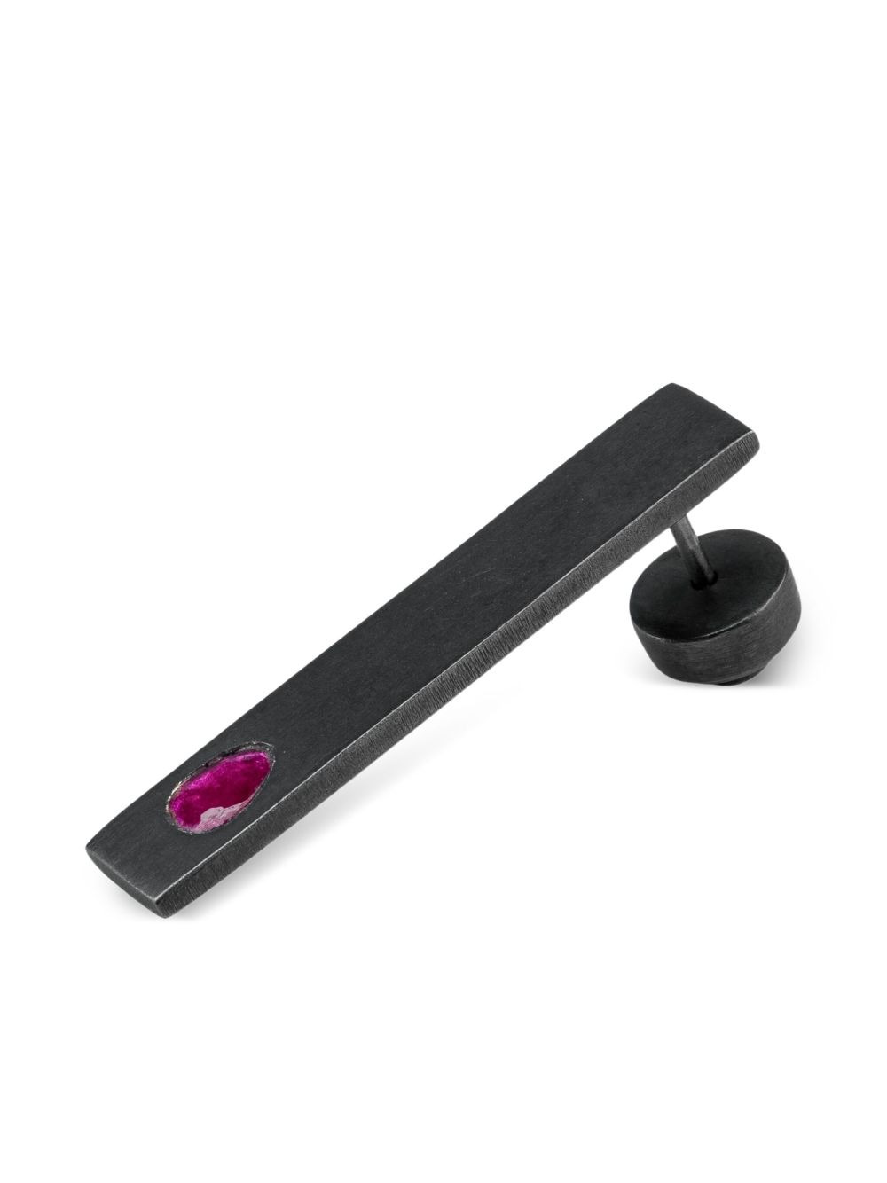 rectangle-shape earring - 2