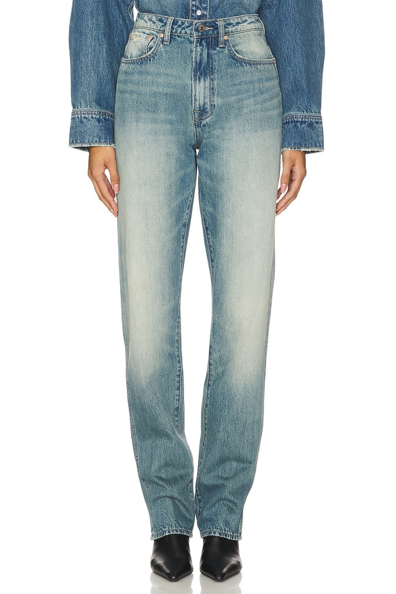 Sara Super High-rise Straight Jeans 1