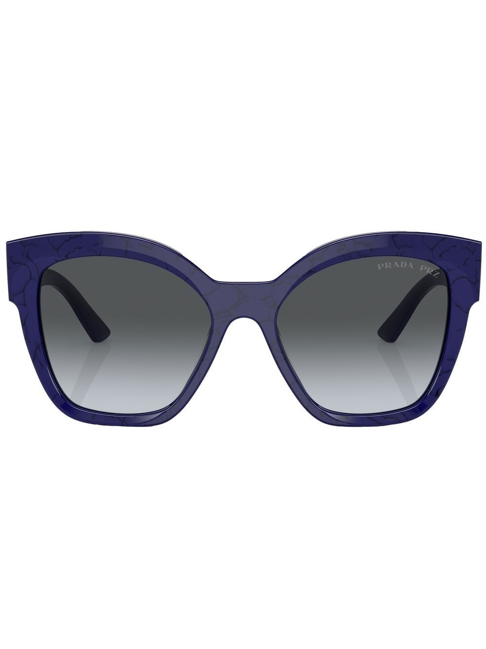 logo-arm cat-eye sunglasses - 1