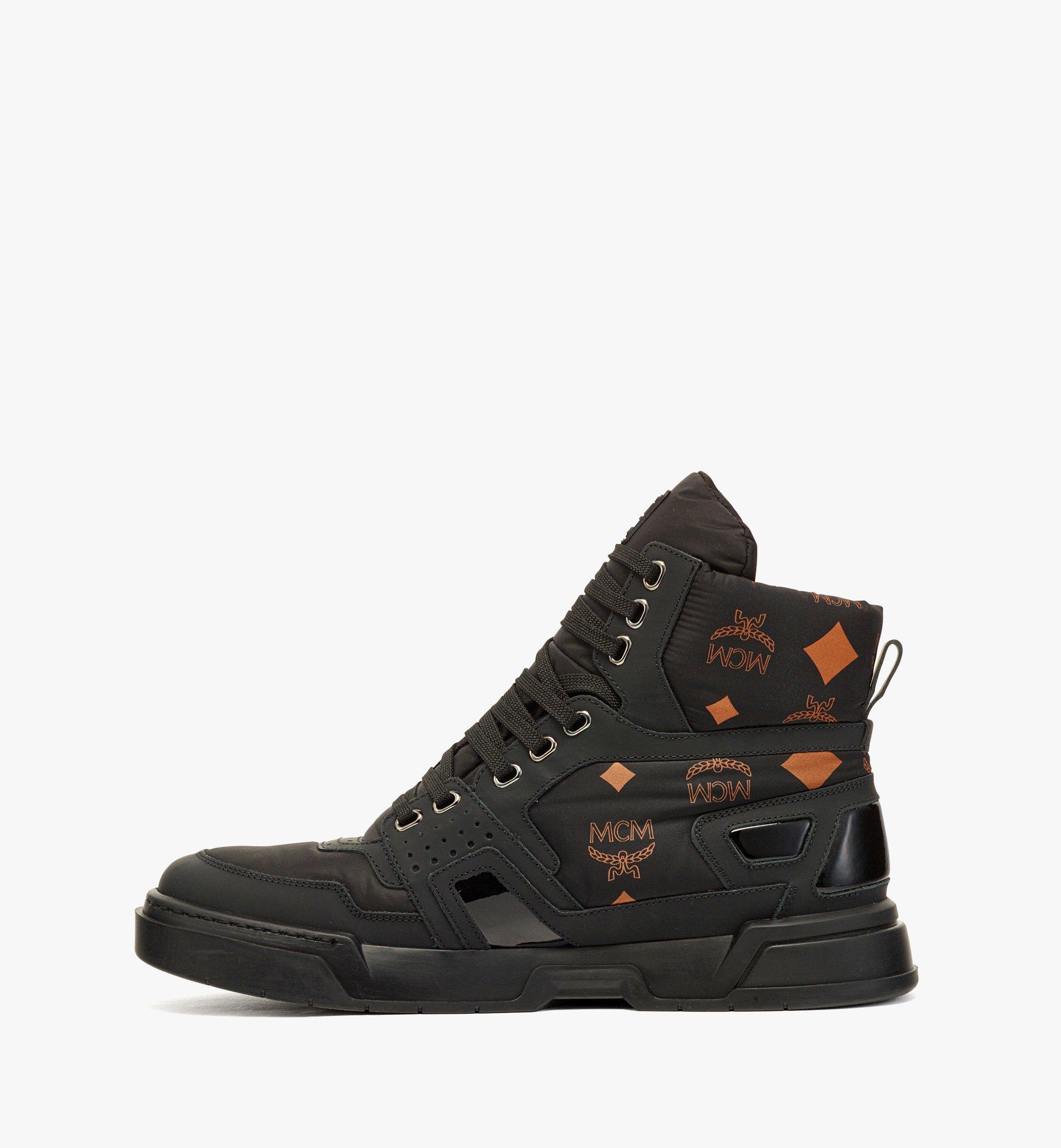 Skyward Hi Sneaker Boot in Monogram Nylon - 2
