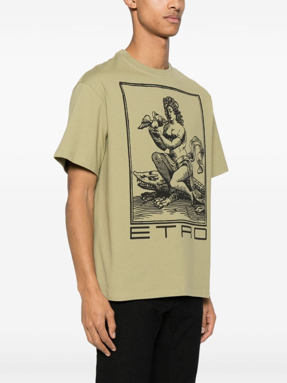 graphic-print cotton T-shirt - 3